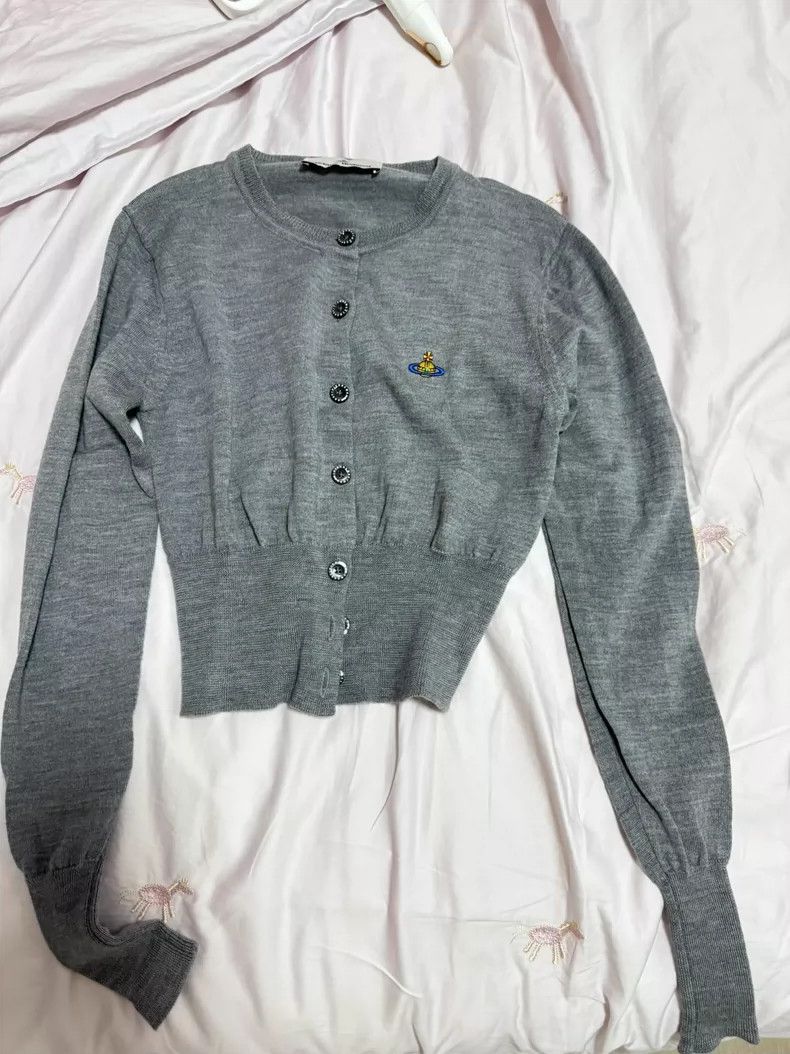 Vivienne Westwood vivienne westwood Gray knit sweater, classic style, 100% p Size S / US 4 / IT 40 - 5 Thumbnail