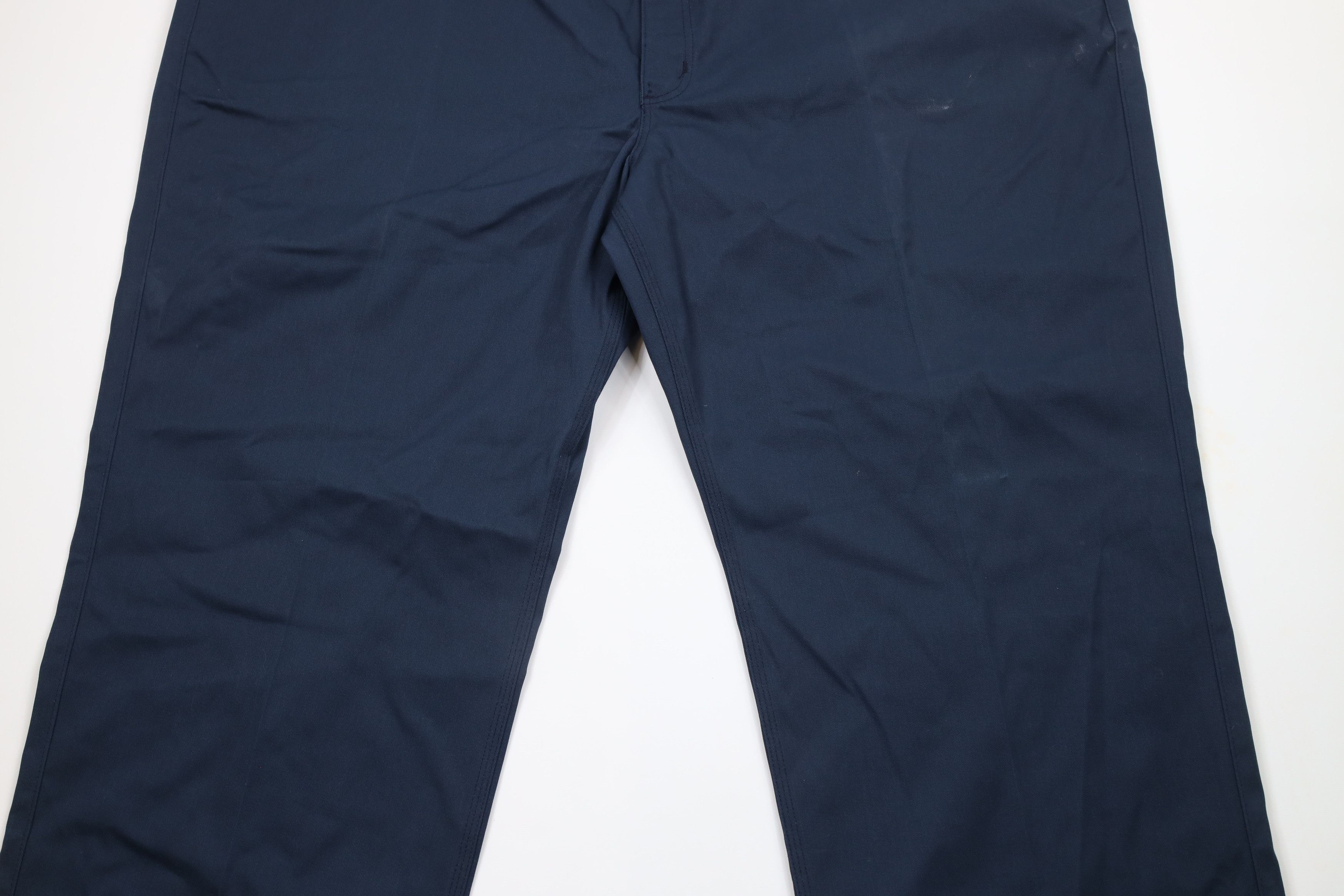 Carhartt × Vintage Deadstock Vintage Carhartt Wide Leg Relaxed Fit Pants Blue Size US 44 / EU 60 - 3 Thumbnail