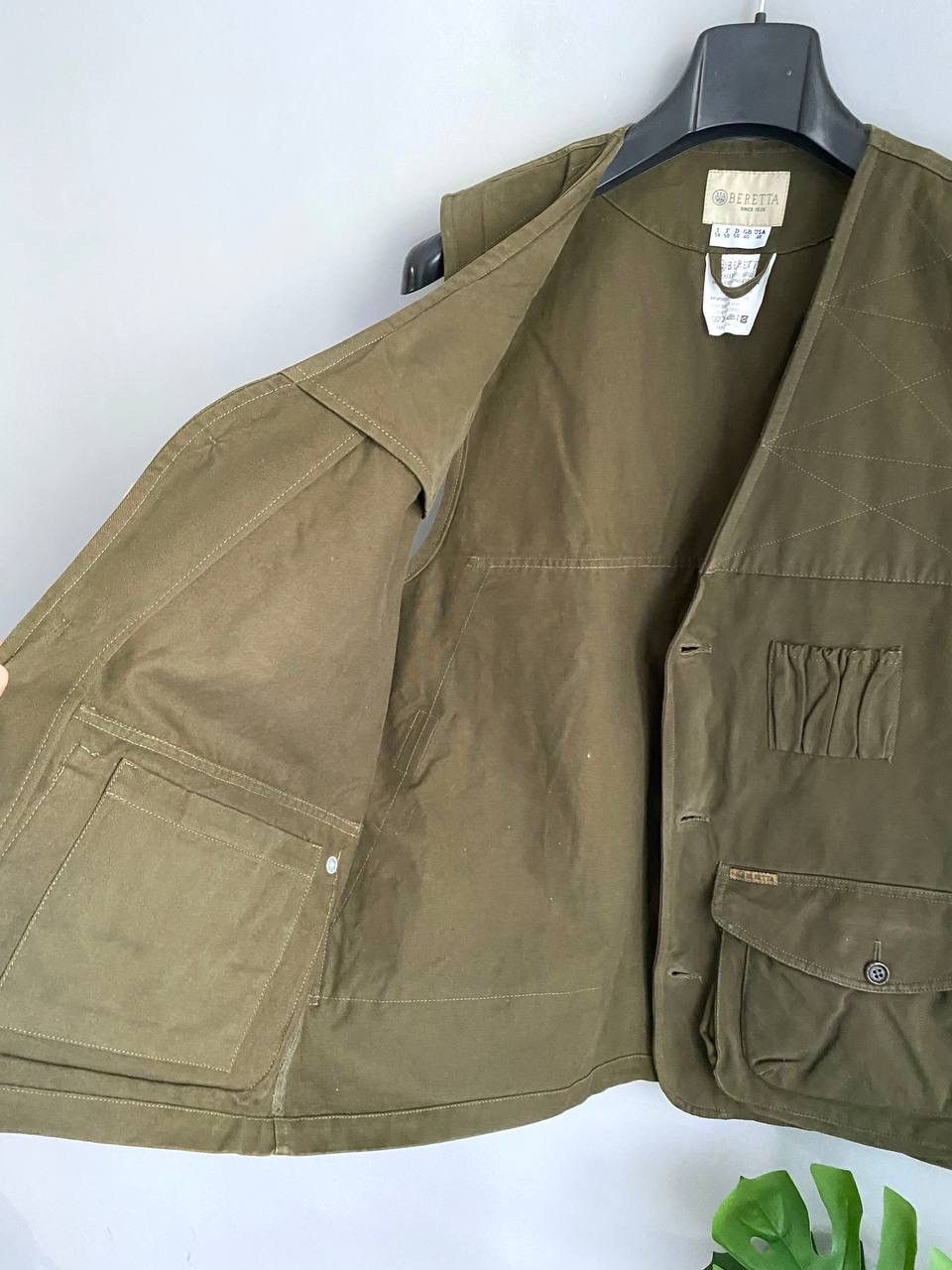 Beretta Beretta Men's Green Outdoor Hunting Vest, Size 50/L Size US L / EU 52-54 / 3 - 12 Thumbnail