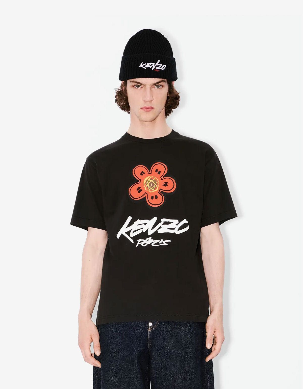 Kenzo Kenzo x Futura 2000 Black Boke Flower Logo T-Shirt Size US S / EU 44-46 / 1 - 2 Thumbnail