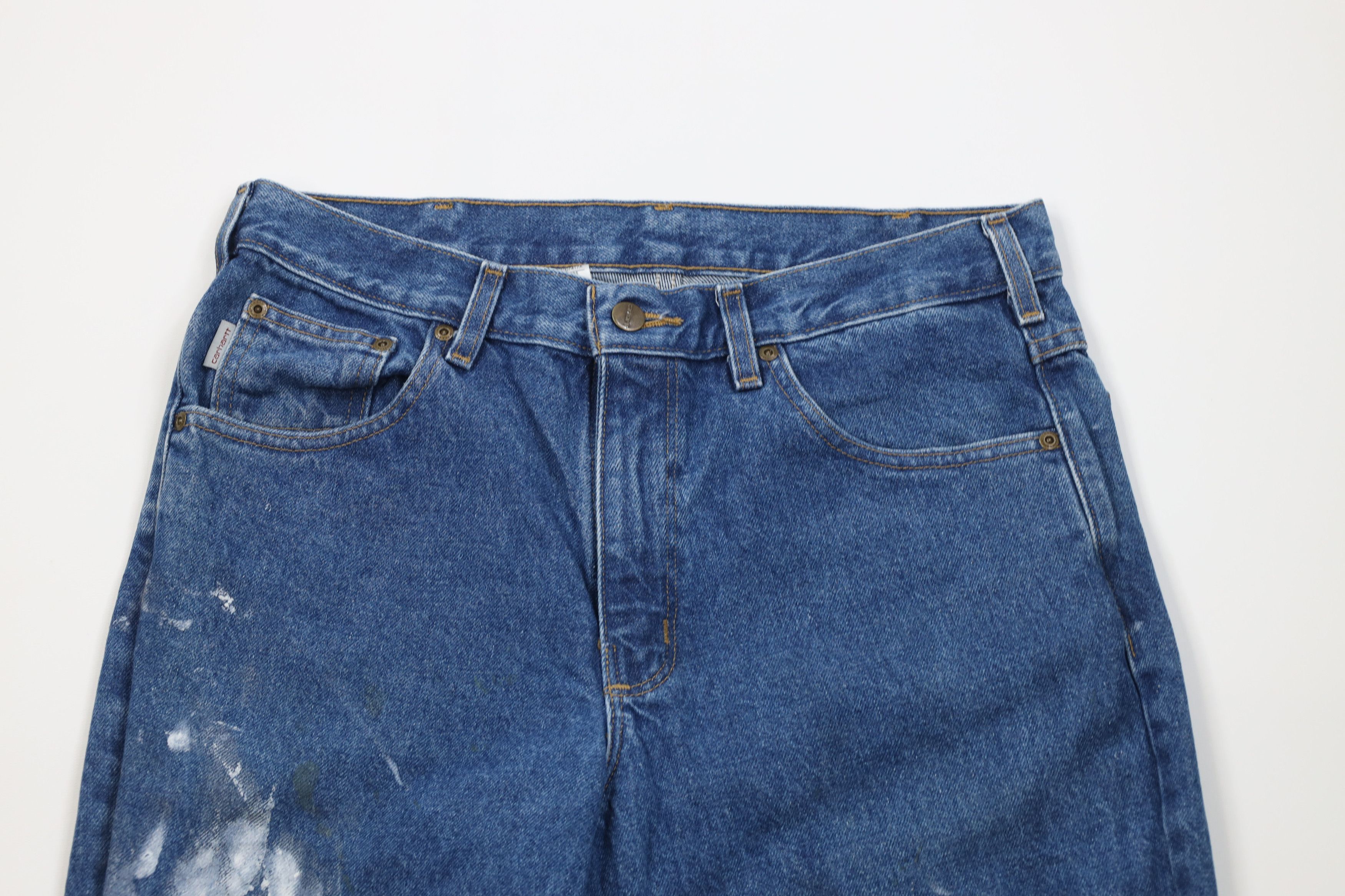 Carhartt Vintage Y2K Carhartt Relaxed Fit Straight Leg Denim Jeans Size US 34 / EU 50 - 2 Thumbnail