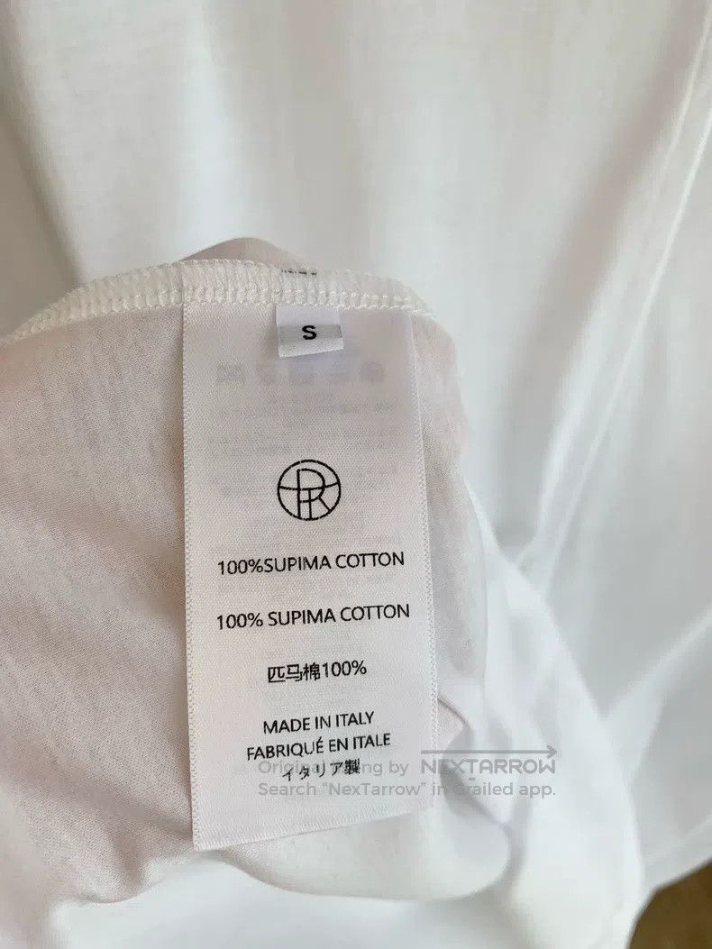 The Row The Row Basic Pure Cotton Long Sleeve Size S / US 4 / IT 40 - 4 Thumbnail