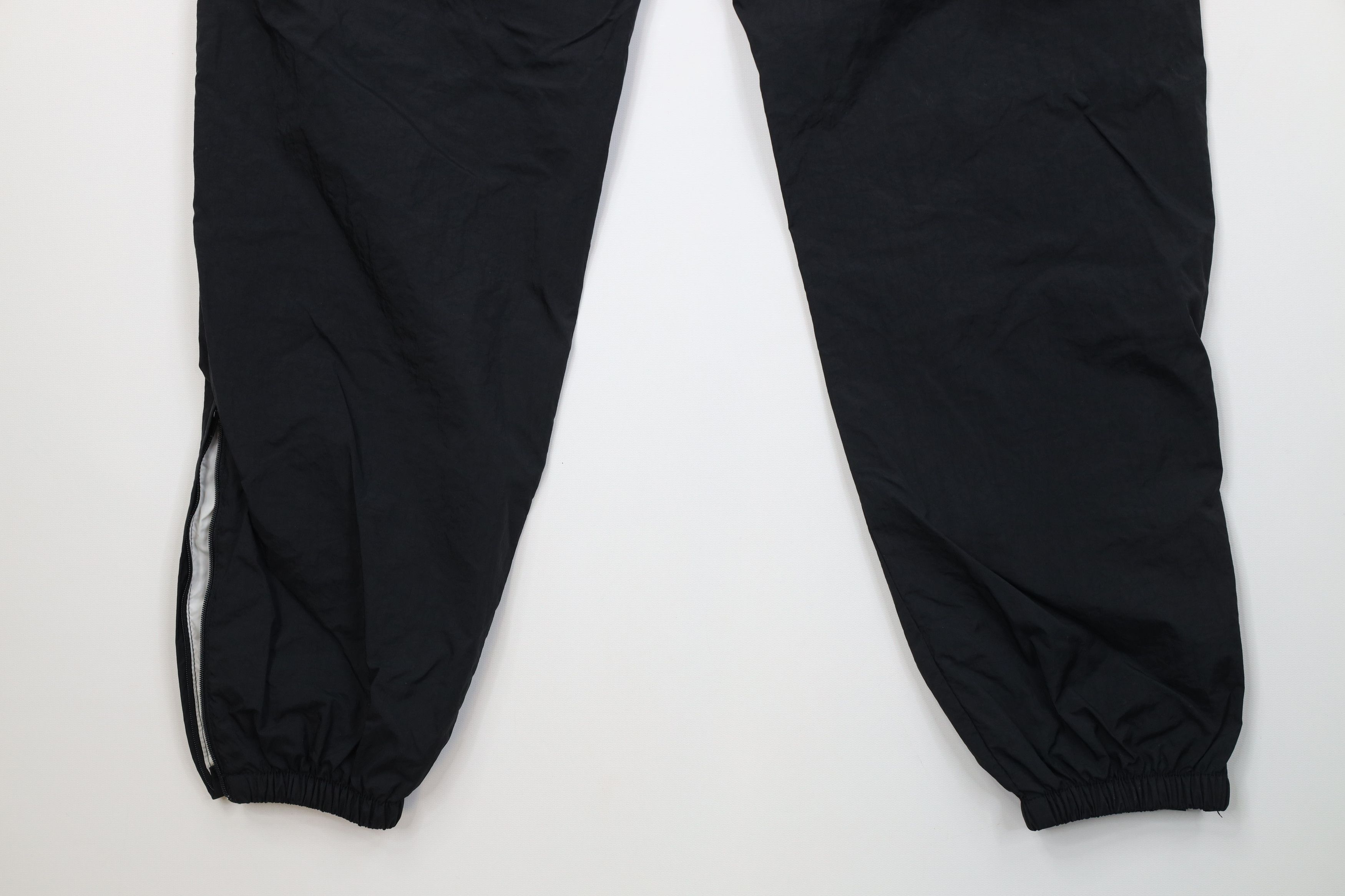 Nike Vintage 90s Nike Scott Mini Swoosh Lined Joggers Pants Black Size US 34 / EU 50 - 15 Thumbnail