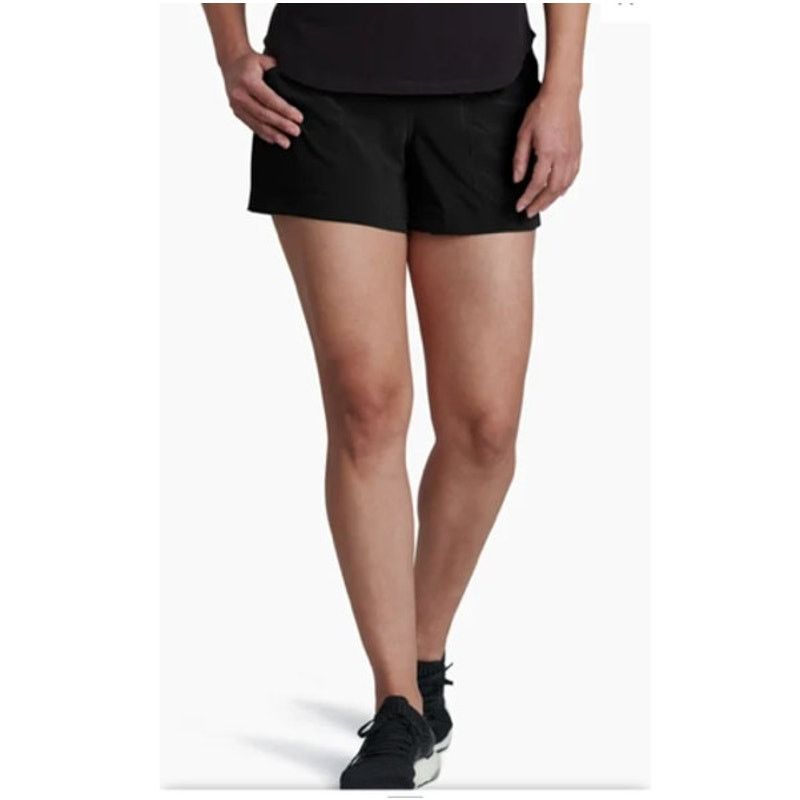 Kuhl Kuhl Women's Vantage 4" Drawstring Black Shorts L Size 34" / US 12 / IT 48 - 1 Thumbnail