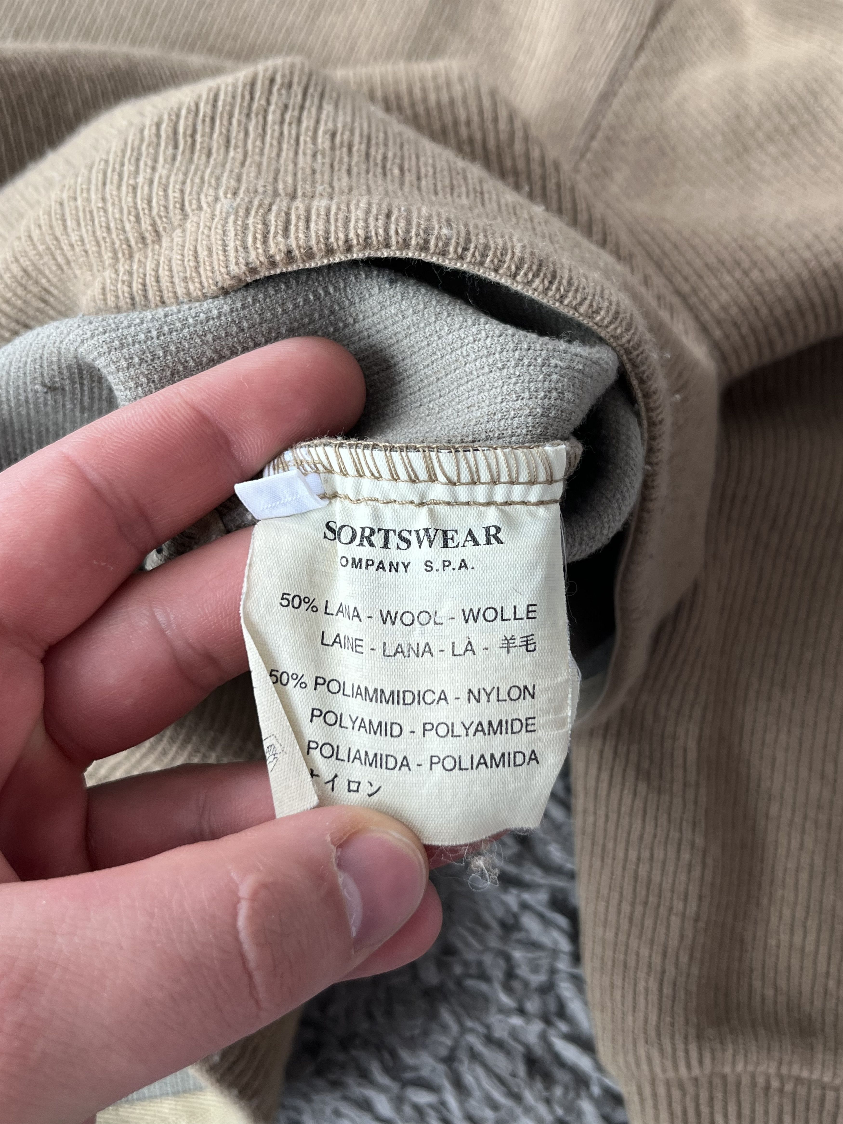 Stone Island STONE ISLAND Vintage Coton Sweater Very Rare MADE IN ITALY Size US XL / EU 56 / 4 - 13 Thumbnail
