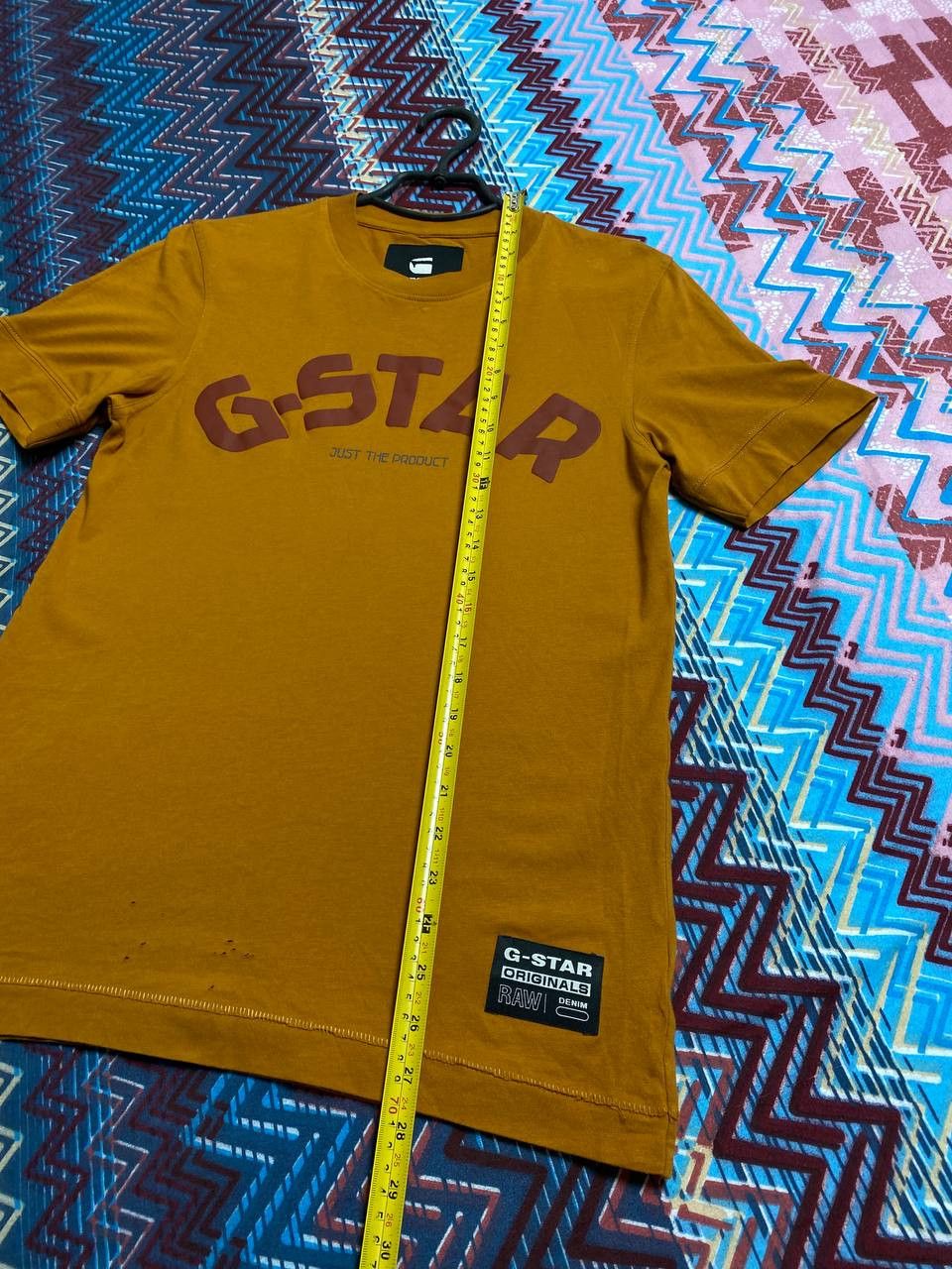 G-Star G Star Raw Vintage Mens Big logo Crew Neck T-Shirt Tee Size US S / EU 44-46 / 1 - 11 Thumbnail