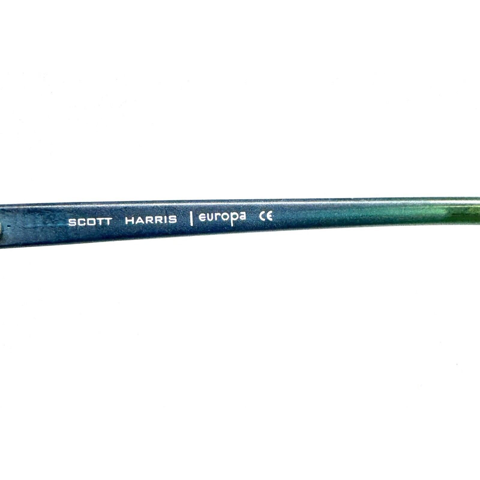 Other SCOTT HARRIS BY EUROPE SH-400 C3 BLUE GREEN EYEGLASSES 49-14 Size ONE SIZE - 7 Thumbnail