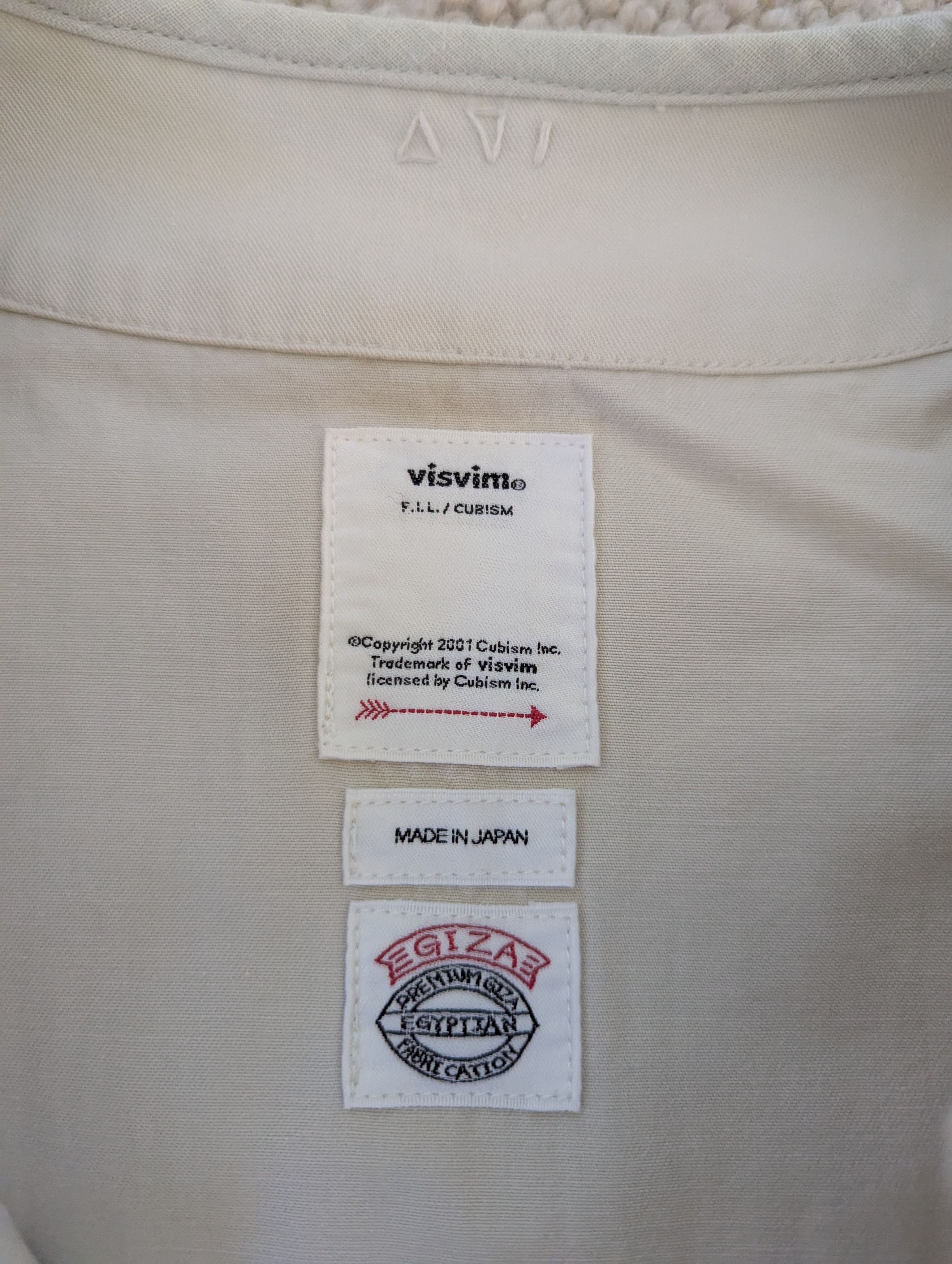 Visvim 18AW Border Tunic P.O. VT Kerchief (Giza) Size US S / EU 44-46 / 1 - 5 Thumbnail