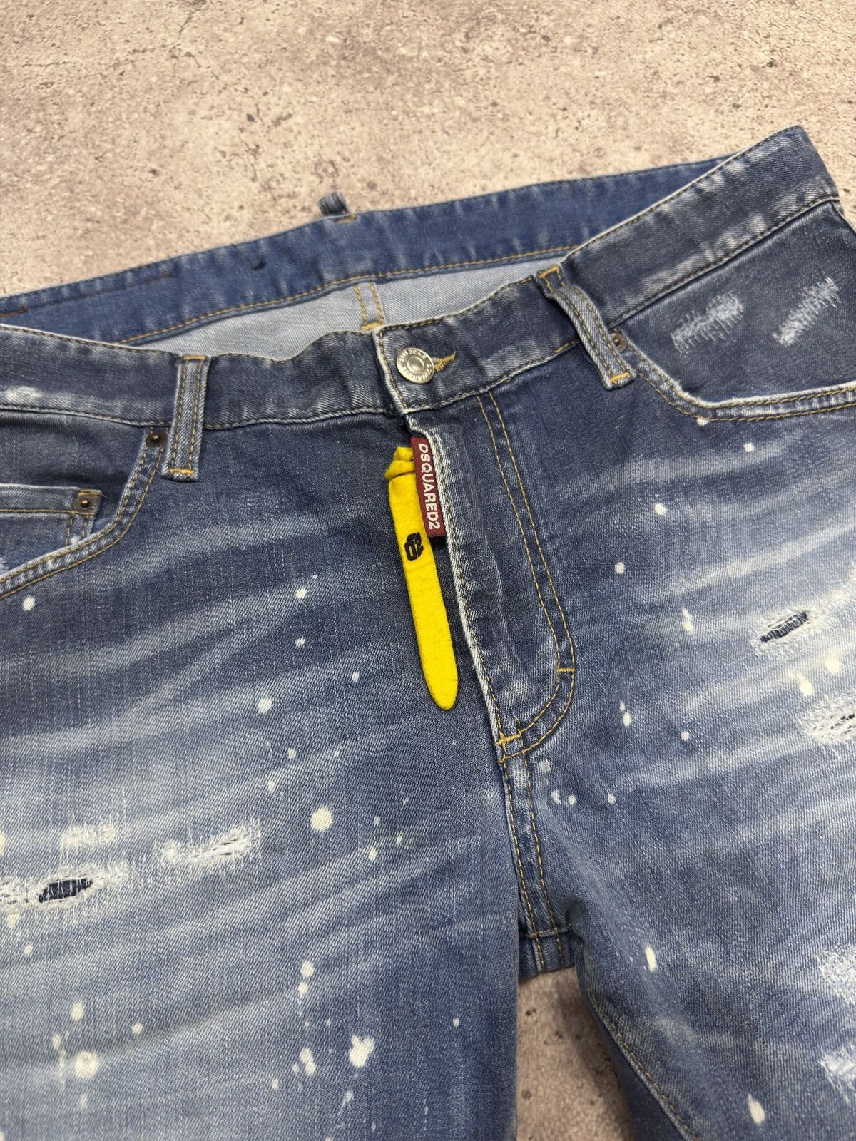 Dsquared2 Dsquared2 Distressed Skinny Jeans Size US 34 / EU 50 - 5 Thumbnail