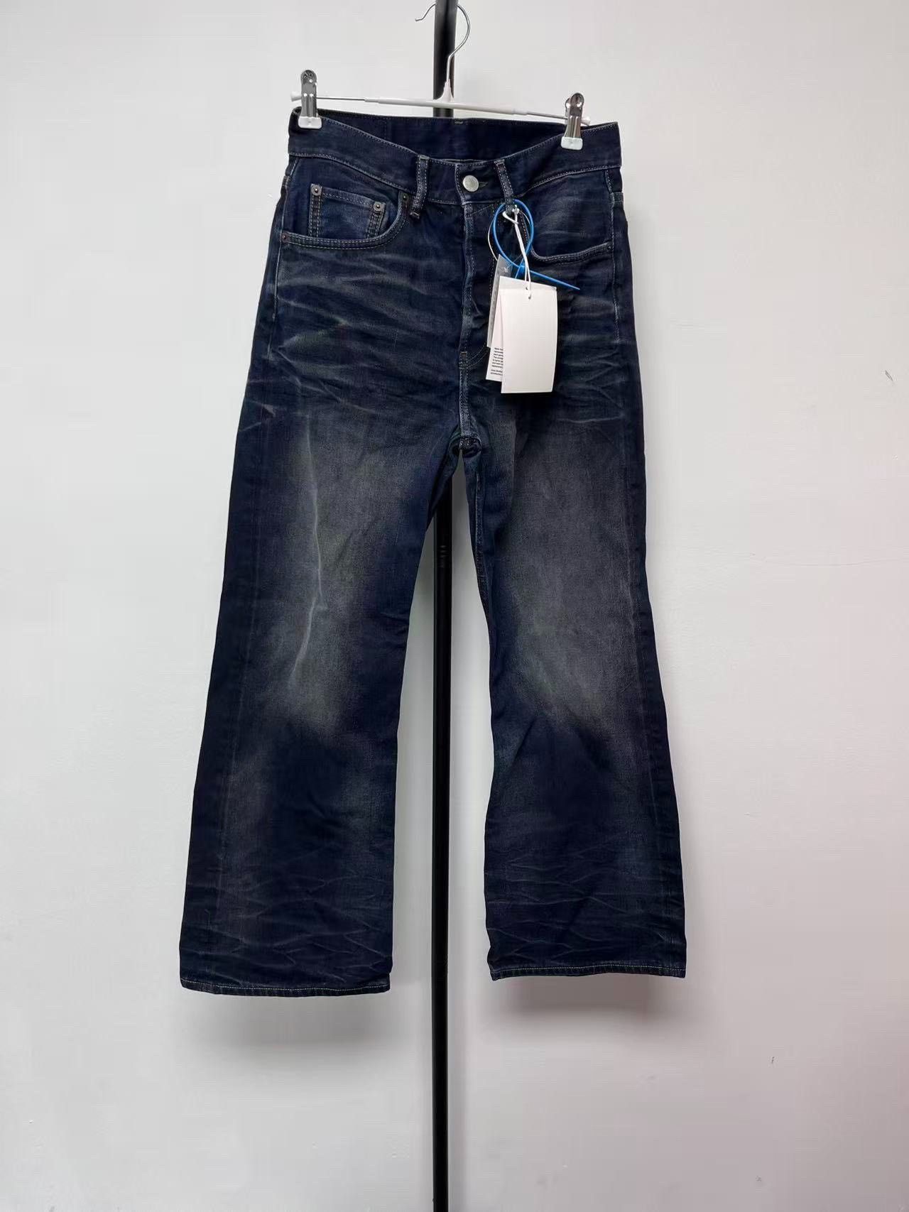 Acne Studios Acne Studios Mid-Rise Baggy Cat Whisker Jeans Size US 30 / EU 46 - 1 Thumbnail