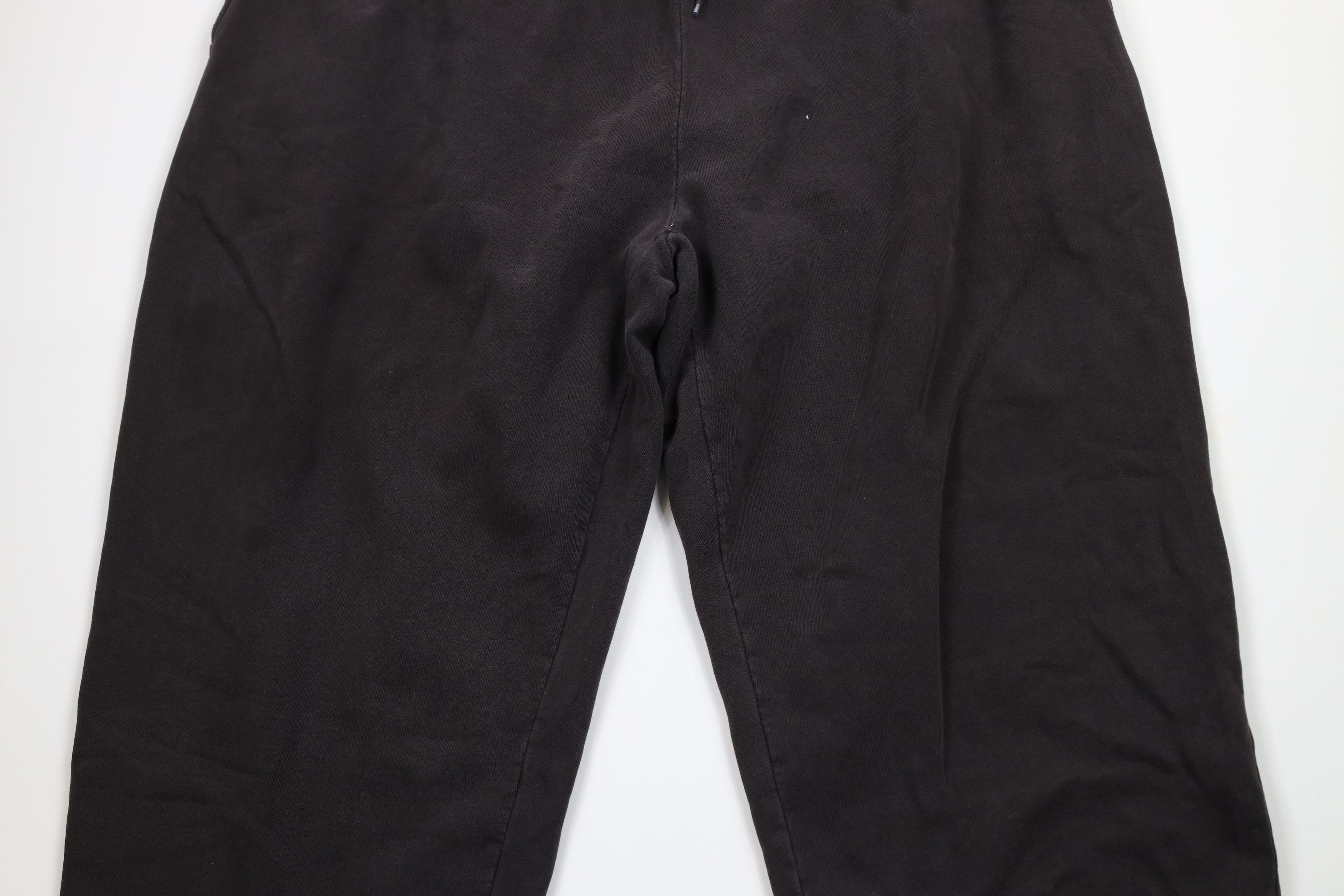 Vintage Vintage 90s Streetwear Blank Heavyweight Sweatpants Joggers Size US 42 / EU 58 - 3 Thumbnail