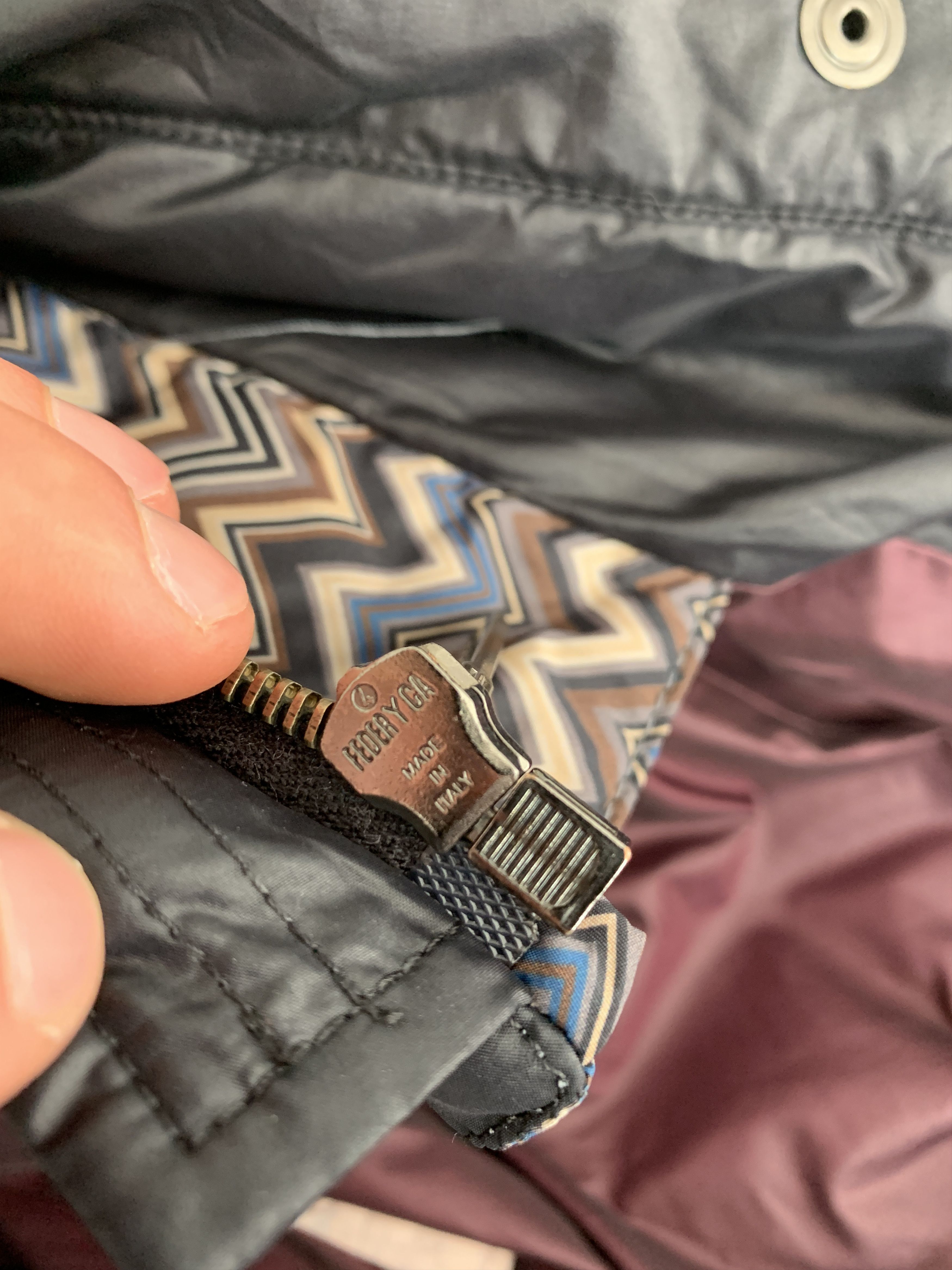 Missoni Wave MISSONI Size XS Black Piumino Down Puffer Coat Size XS / US 0-2 / IT 36-38 - 13 Thumbnail