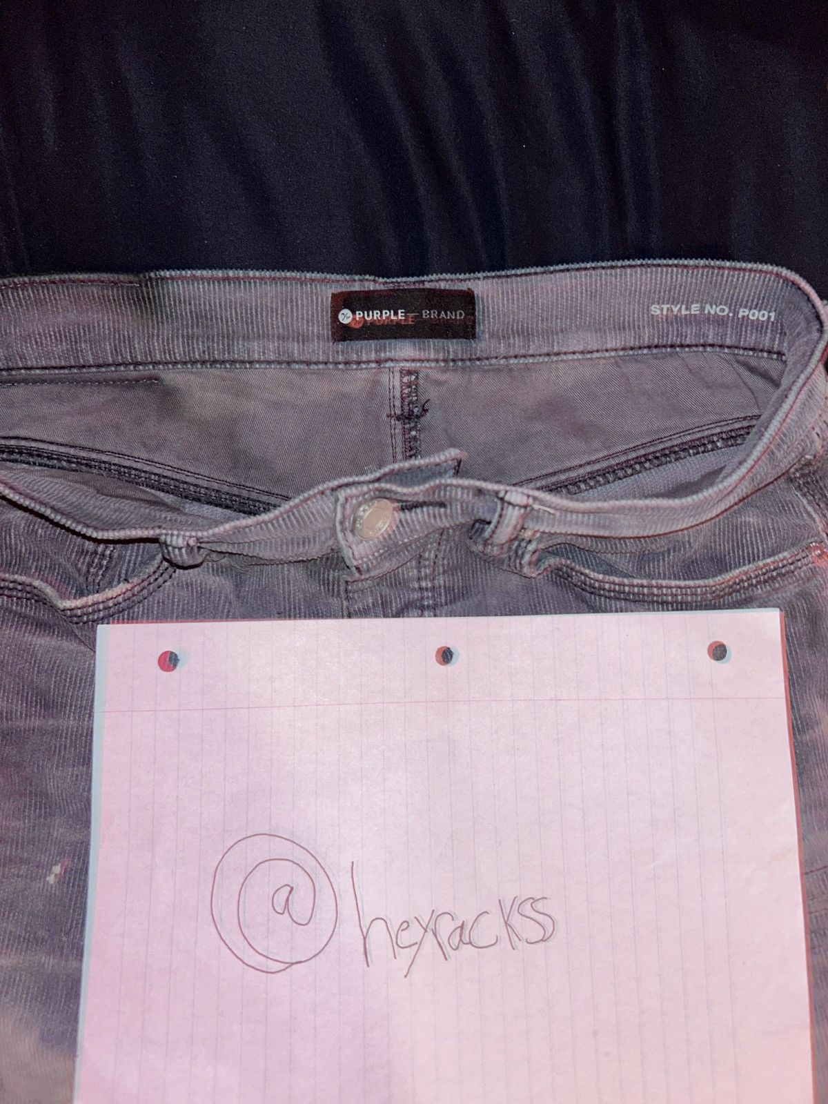 Purple Brand × Ralph Lauren Purple Label Purple jeans Size US 34 / EU 50 - 1 Thumbnail