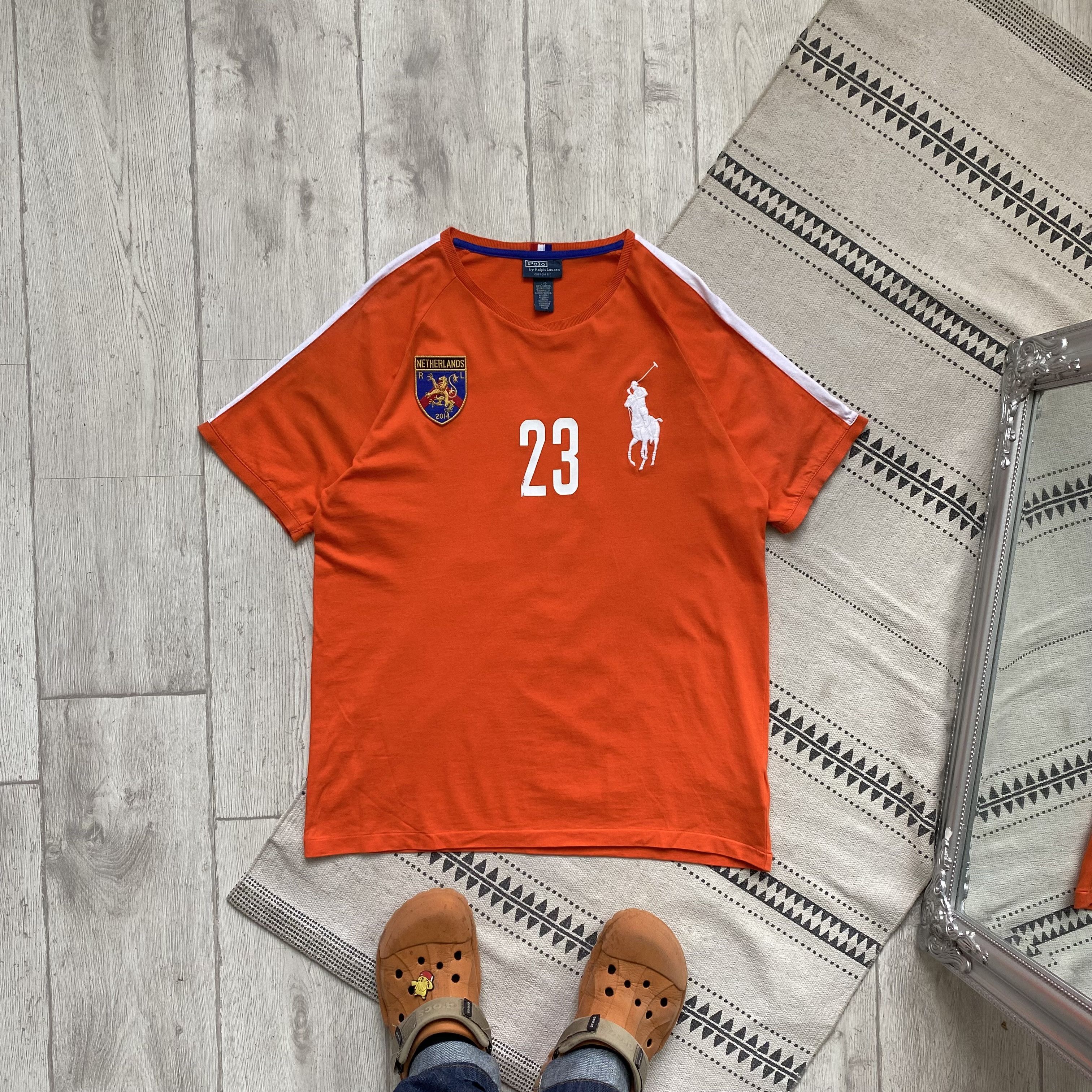 Polo Ralph Lauren Polo Ralph Lauren tee 23 Netherlands Chief Keef vibe Size US M / EU 48-50 / 2 - 2 Thumbnail