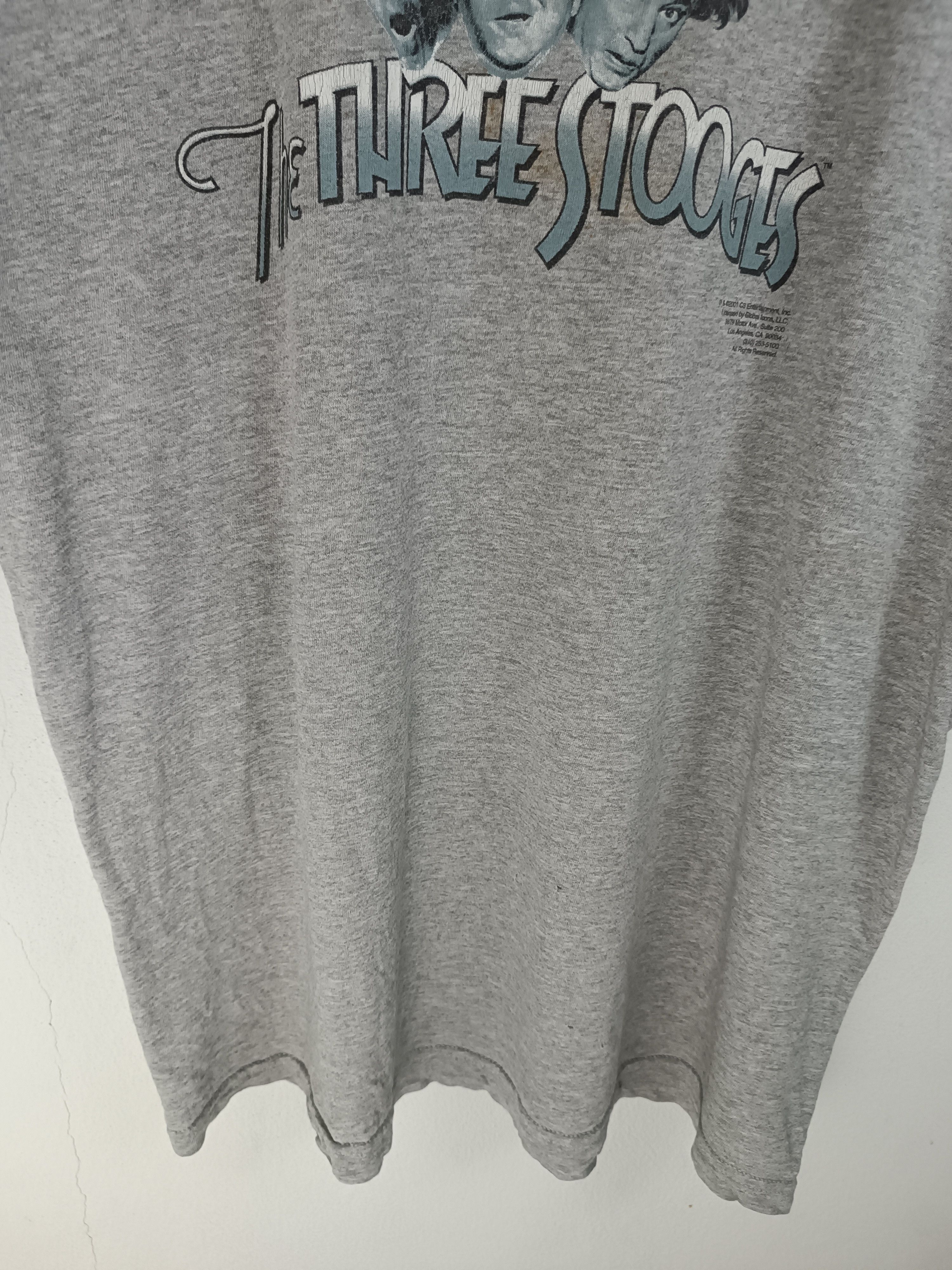 Other VINTAGE 2001 THE THREE STOOGES MOVIE COMEDY MOVIE TEE Size US L / EU 52-54 / 3 - 5 Thumbnail