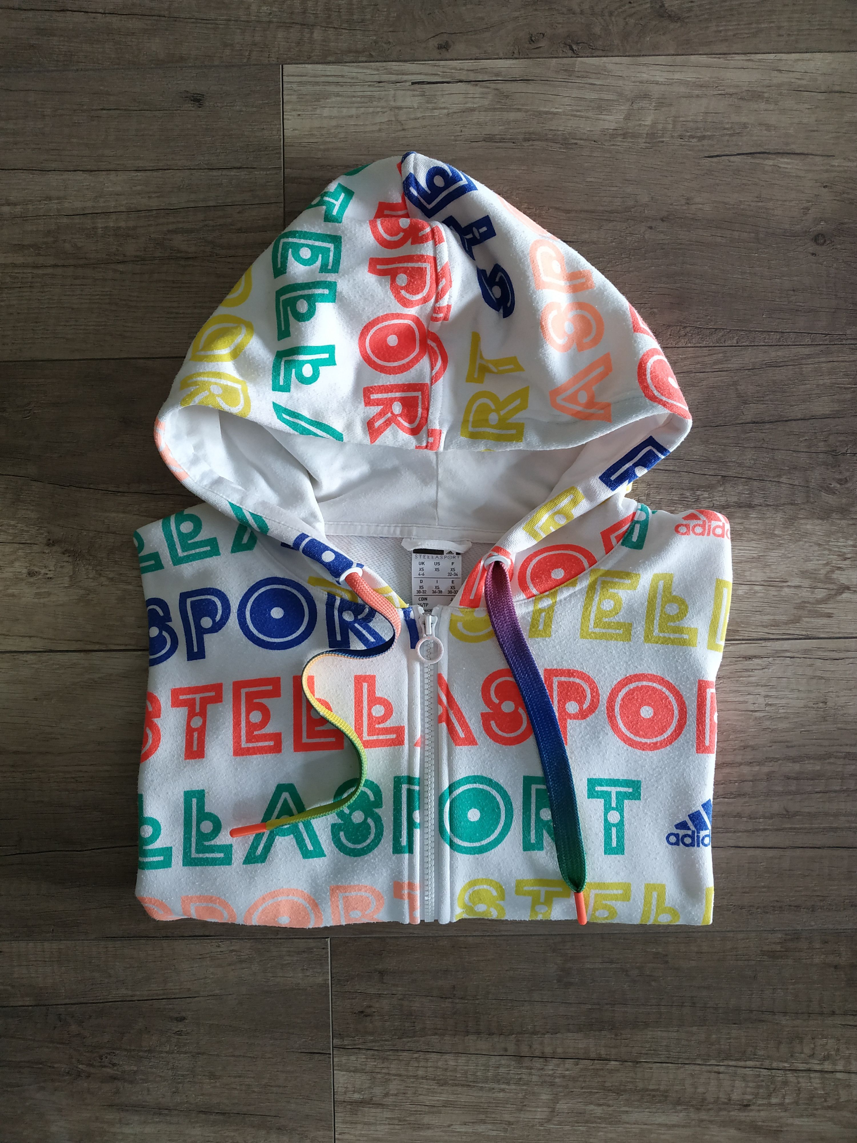 Adidas × Stella McCartney Adidas x Stella McCartney Women's Full Zip Hoodie, s. XS Size XS / US 0-2 / IT 36-38 - 4 Thumbnail