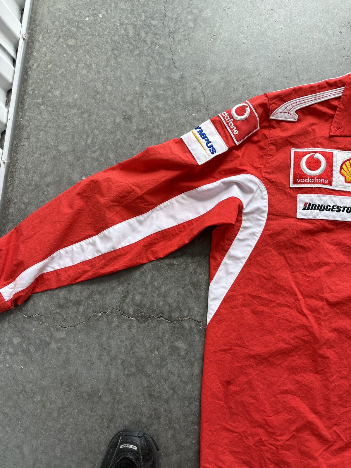Puma Puma Ferrari F1 Button Up Shirt Size US XL / EU 56 / 4 - 7 Thumbnail
