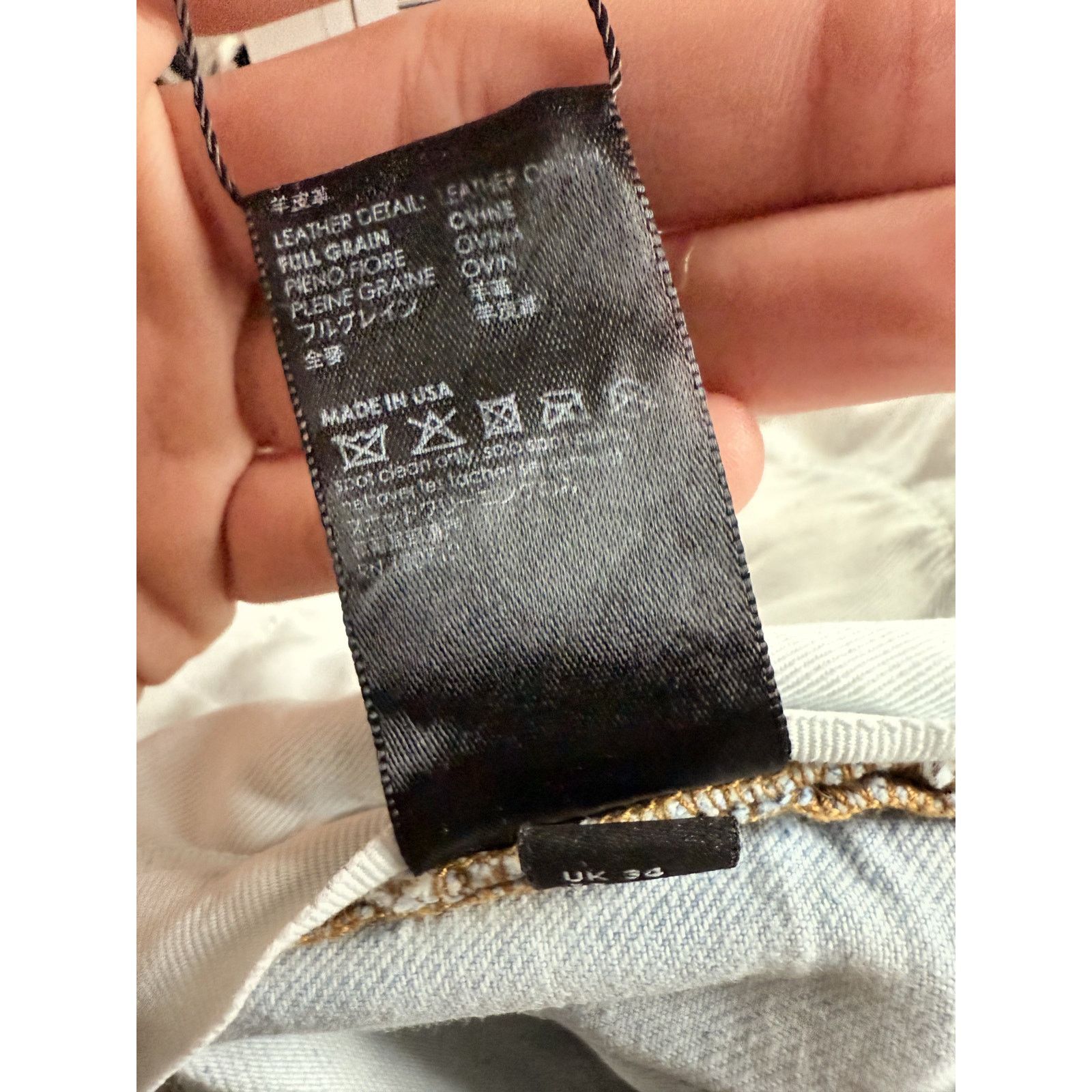 Amiri Amiri Chemist Jeans Light Wash White Stars Used 34 Size US 34 / EU 50 - 5 Thumbnail