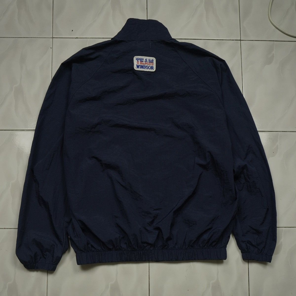 Vintage Vintage Team Windsor Windbreaker Full Zipper 90s Mens Japan Size US XL / EU 56 / 4 - 2 Thumbnail