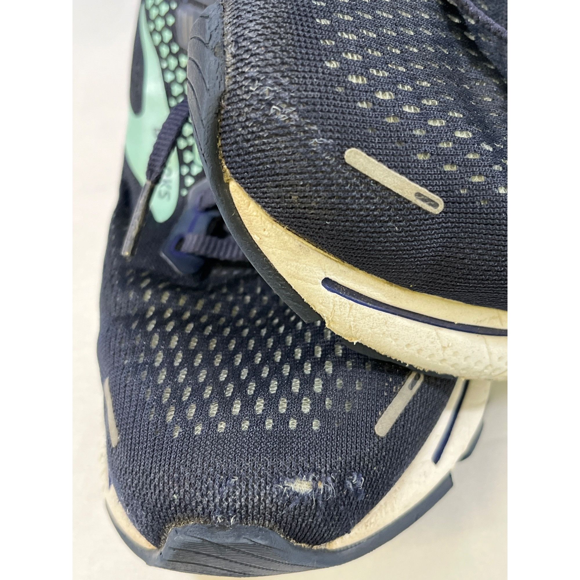 Brooks Brooks Ghost 14 Womens Navy Blue Running Sneakers Size 8 SKU Size US 8 / IT 38 - 8 Thumbnail