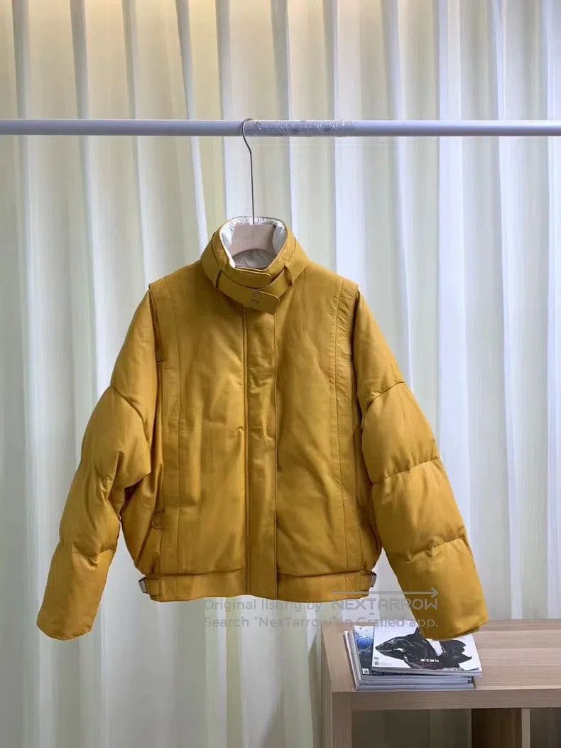 Hermes Hermes Show Model Lamb Leather Down Jacket Size XXS / US 00 / IT 34 - 9 Thumbnail