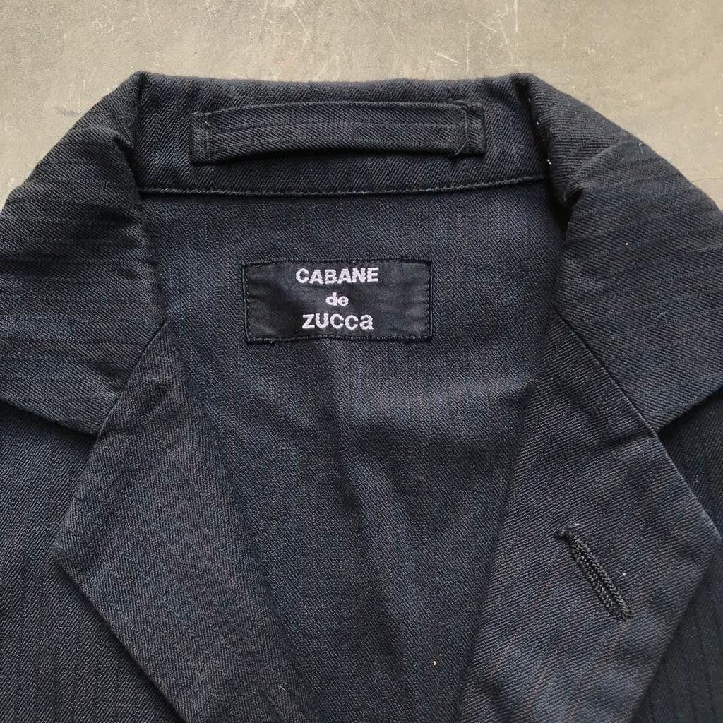CABANE de ZUCCa × Issey Miyake Sample Cabane De Zucca Blazer Jacket Size 38R - 7 Thumbnail