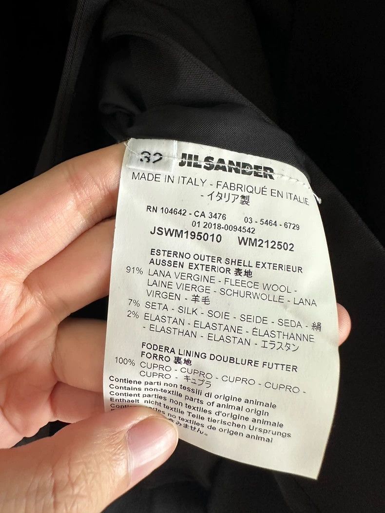 Jil Sander Jil Sander size 32 Ruffled Layered Black Blazer Size 4XL / US 24-26 - 5 Thumbnail