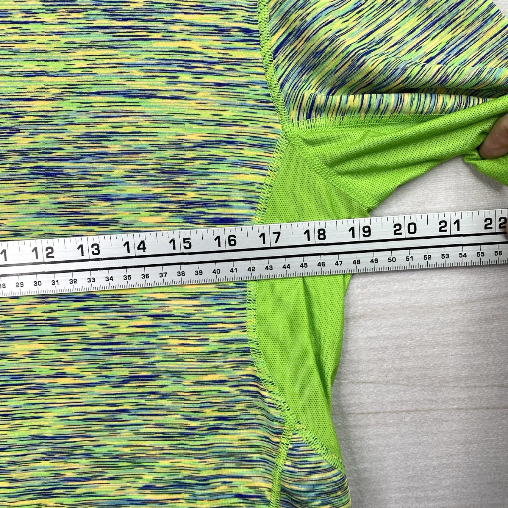 Nike Nike Pro Shirt Mens M Green Heather Dri-Fit Fitted Short Sleeve Performance Gym Size US M / EU 48-50 / 2 - 6 Thumbnail