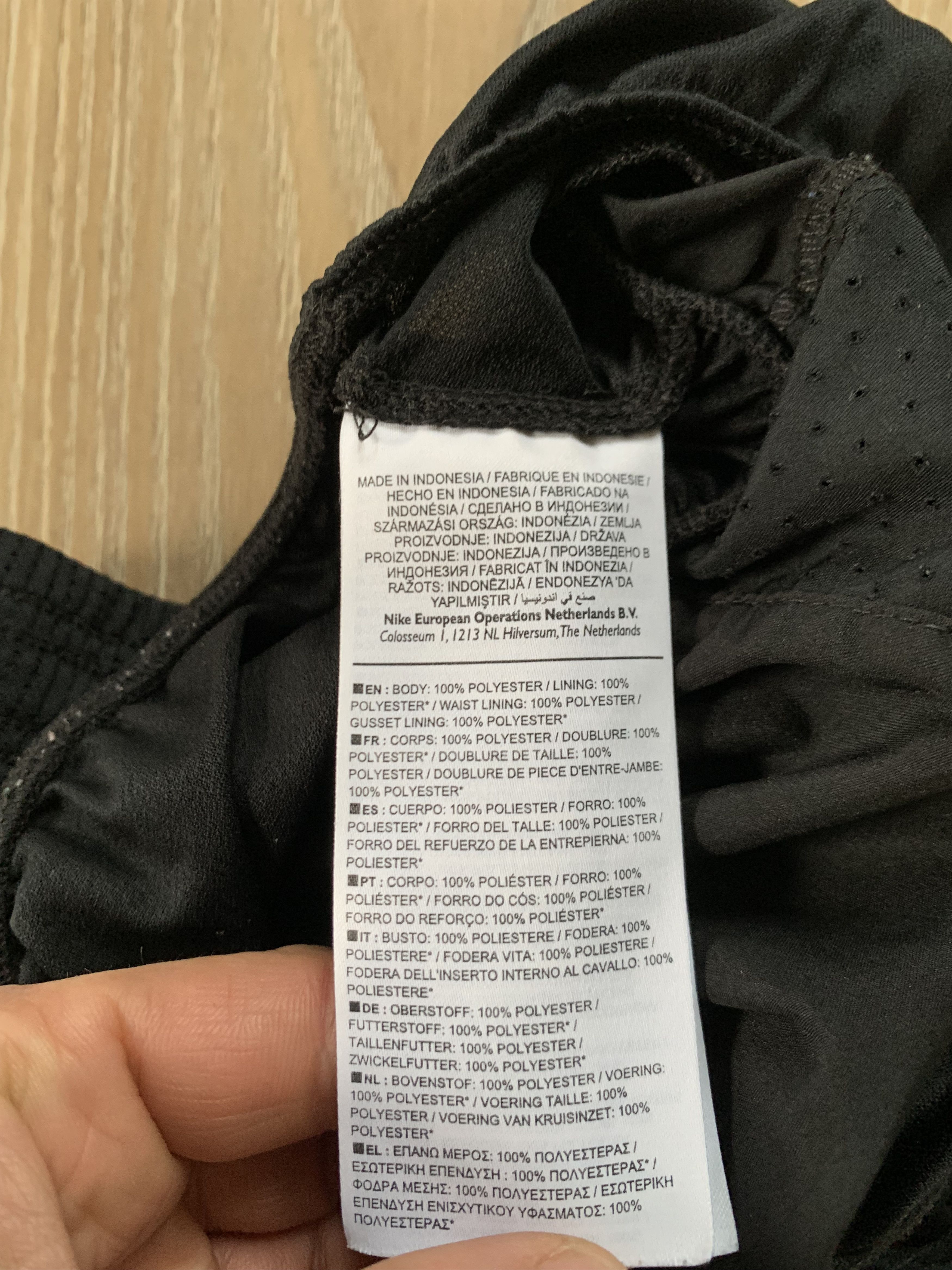 Nike Nike Black Running Shorts Size 34" / US 12 / IT 48 - 7 Thumbnail