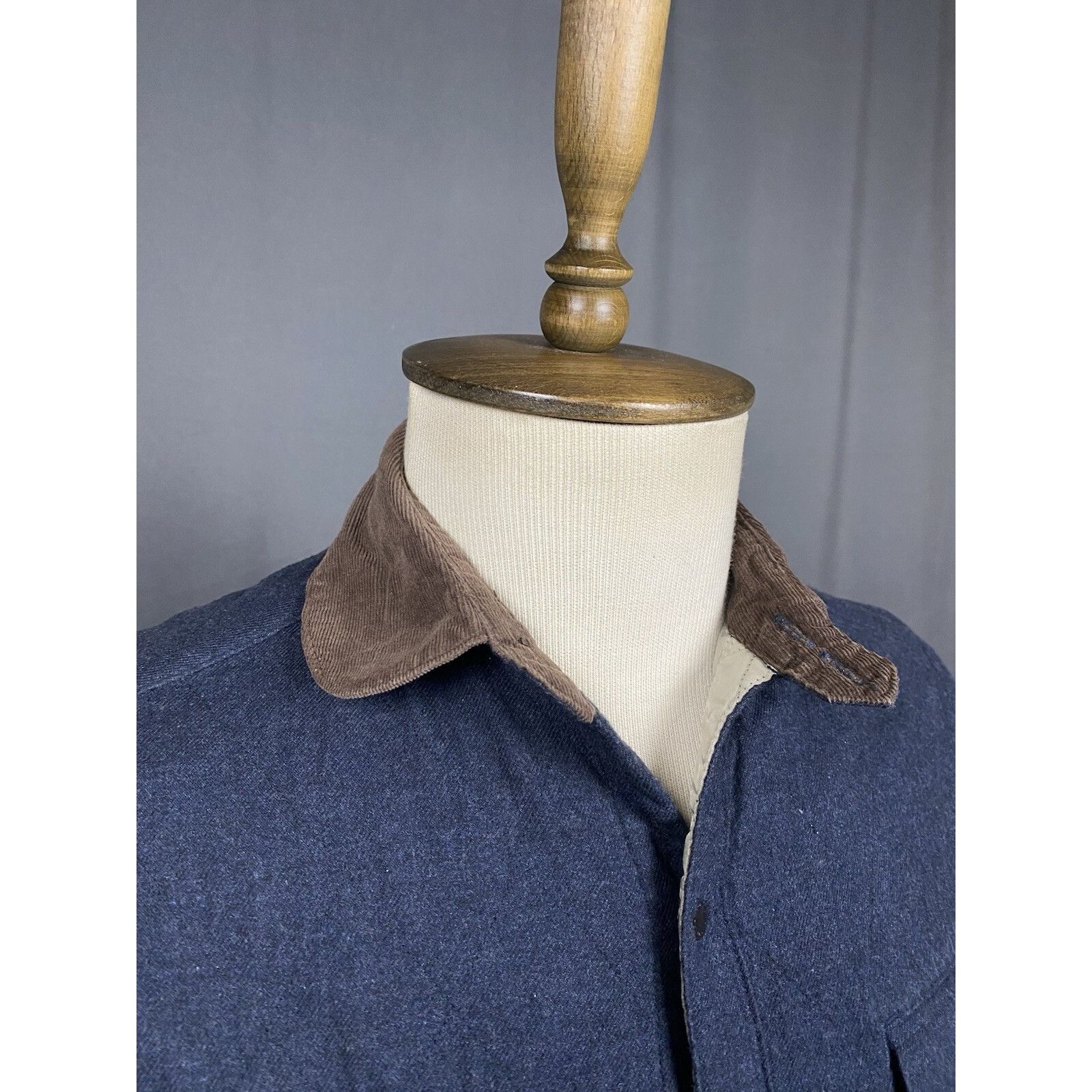 Barbour Barbour Beacon Men's Blue Quilted Insulated Overshirt Size S Size US S / EU 44-46 / 1 - 6 Thumbnail
