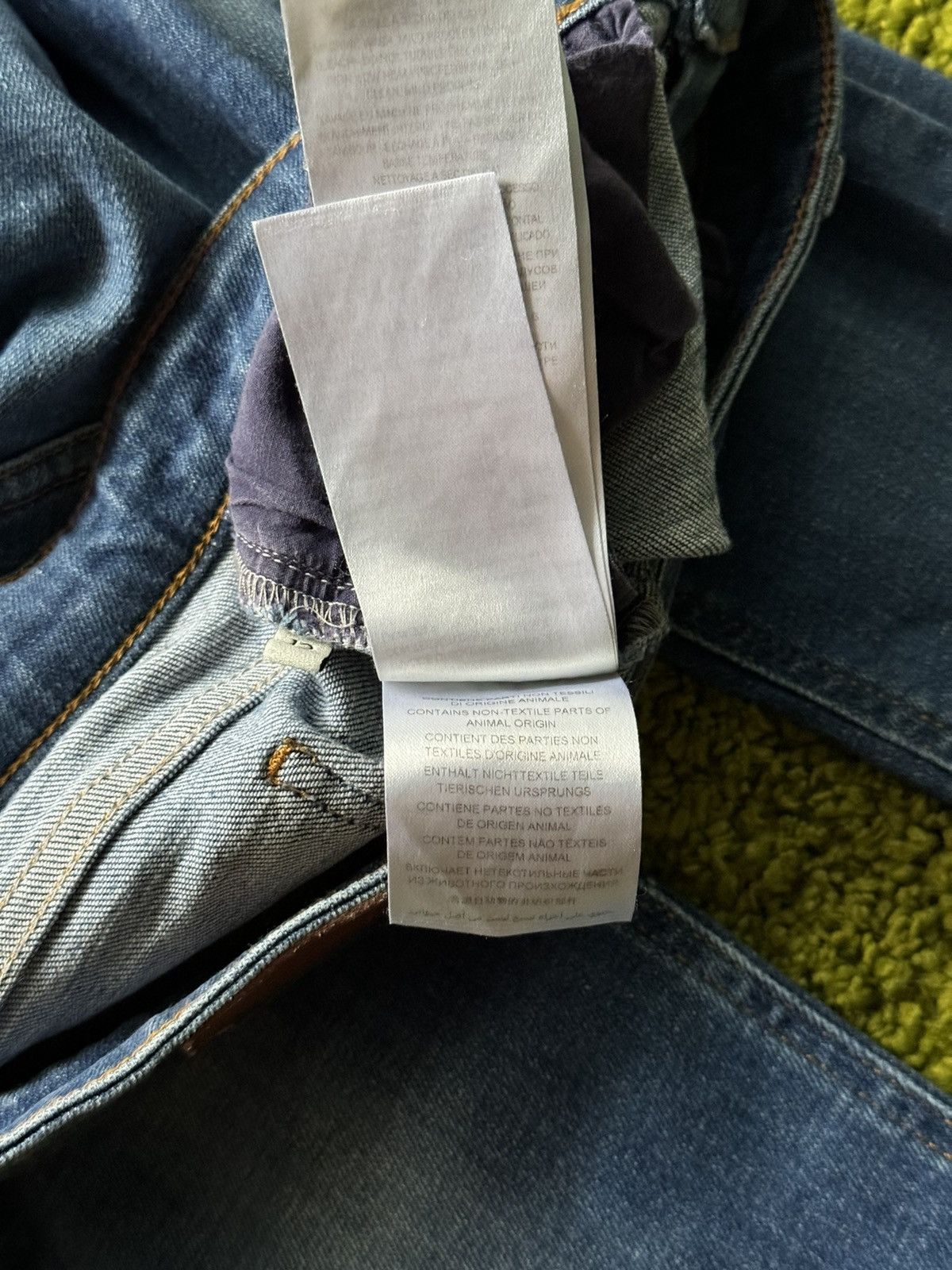 Designer × Gucci Gucci skinny fit faded jeans denim Size 26" / US 2 / IT 38 - 8 Thumbnail