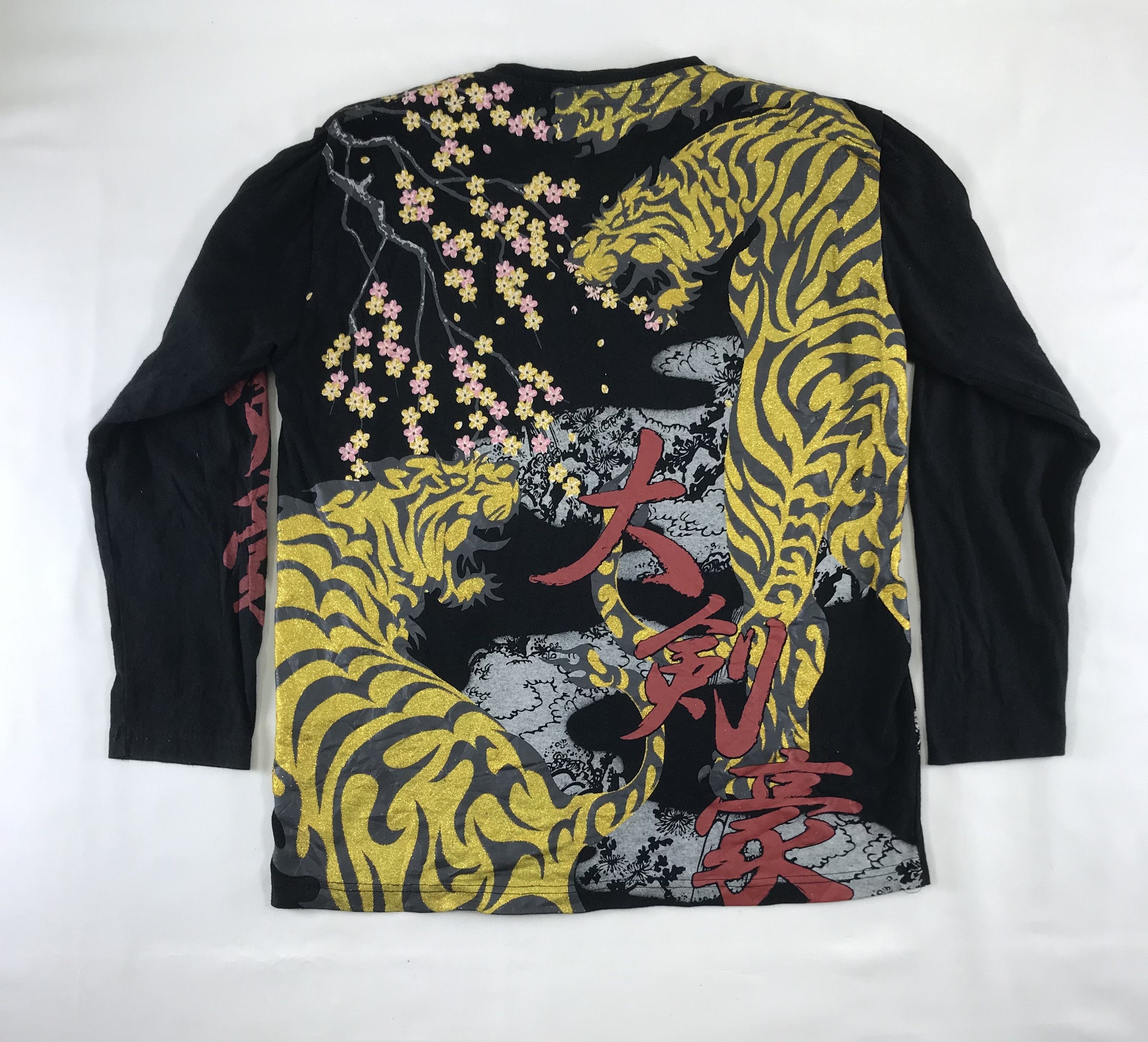 Bullet Noise Vintage Japanese Bullet Noise Sukajan T Shirt Size US L / EU 52-54 / 3 - 2 Thumbnail