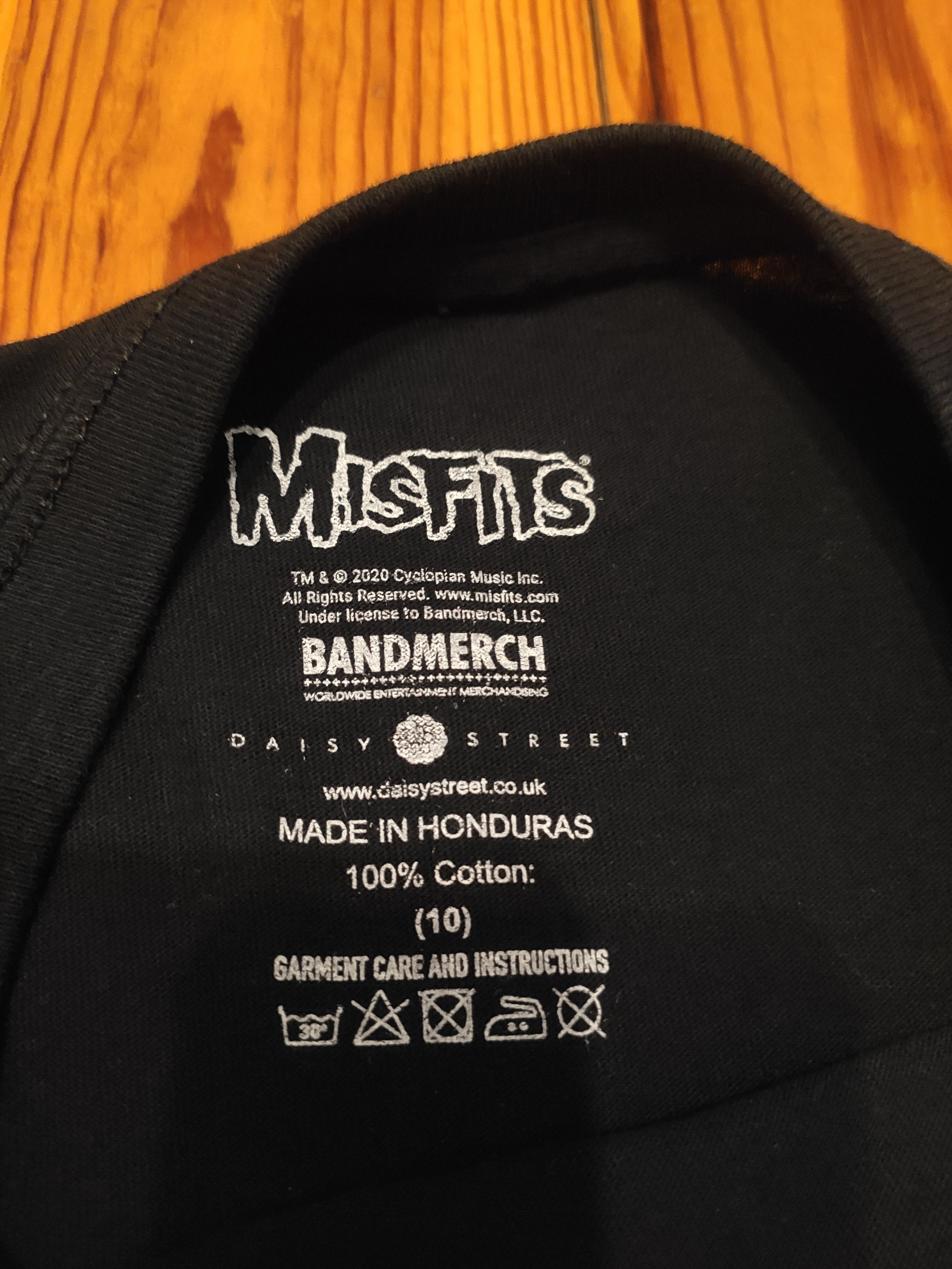 Japanese Brand × Misfits × Vintage t-shirt tee black misfits rock metal band merch licensed L Size US L / EU 52-54 / 3 - 4 Thumbnail