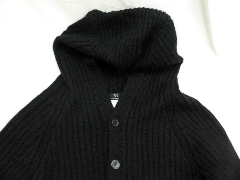 Yohji Yamamoto Yohji Yamamoto size 3 Textured knit cardigan shirt 2503-Ne Size S / US 4 / IT 40 - 3 Thumbnail