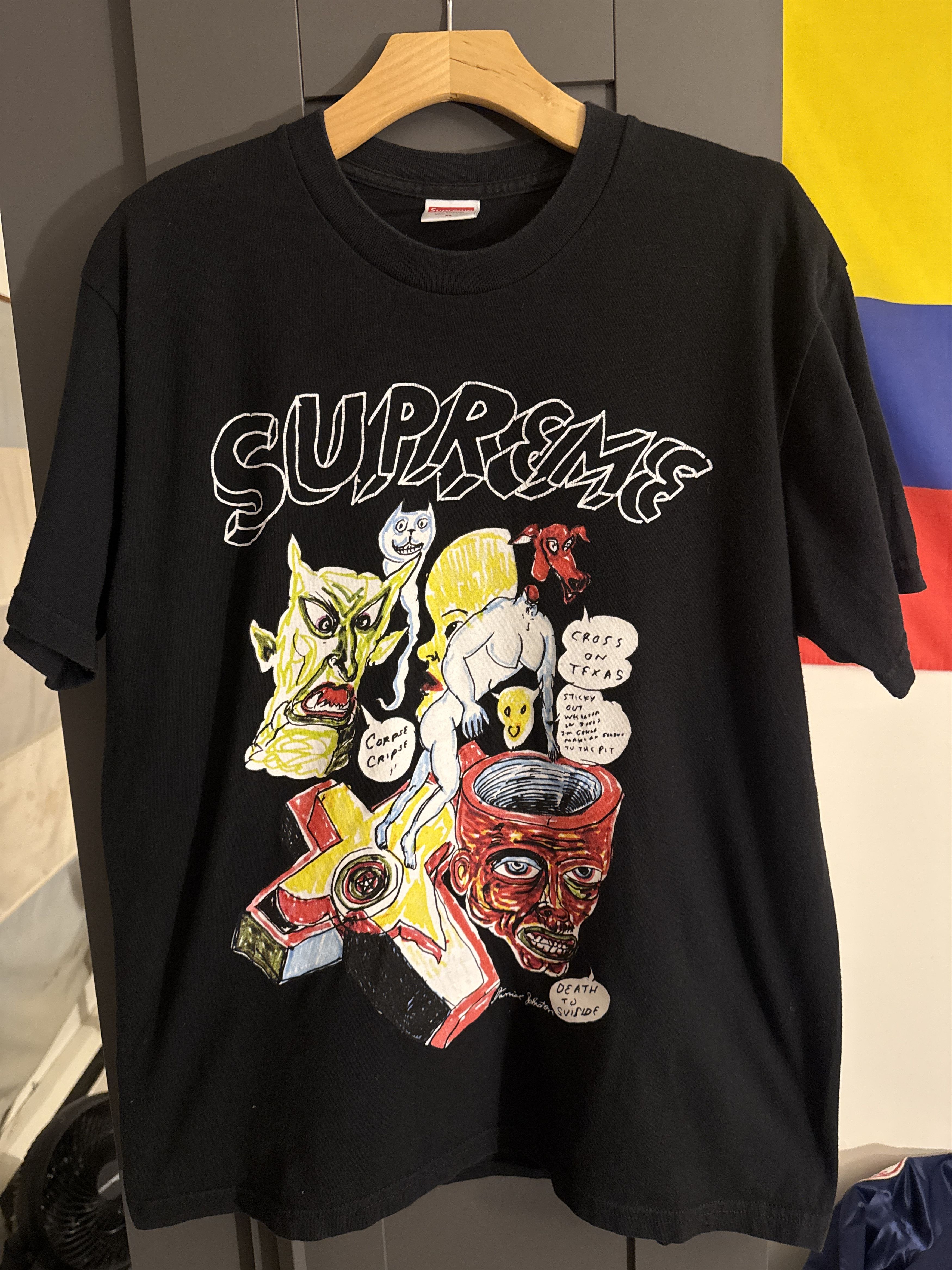 Supreme Supreme x Daniel Johnston Tee Size US M / EU 48-50 / 2 - 1 Thumbnail