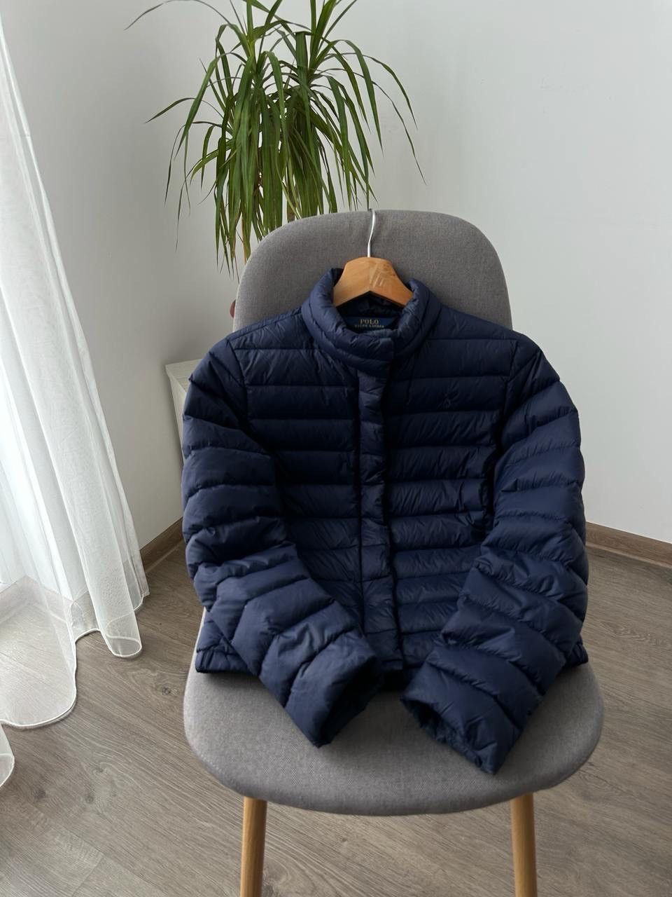 Polo Ralph Lauren × Vintage Vintage Polo Ralph Lauren Navy Micro Puffers Jacket Size US XXS / EU 40 - 11 Thumbnail