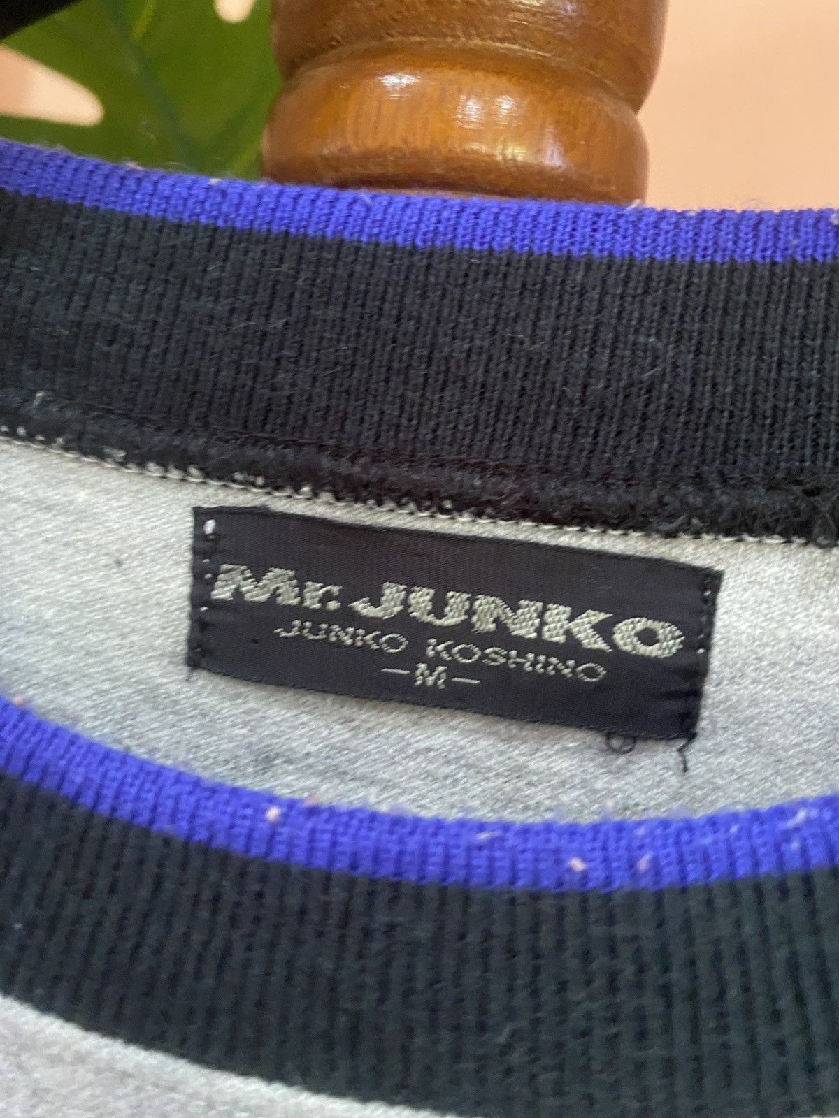 Mr. Junko Mr. Junko Junko Koshino Vintage Logo Sweatshirt Grey Japan Size US M / EU 48-50 / 2 - 4 Thumbnail