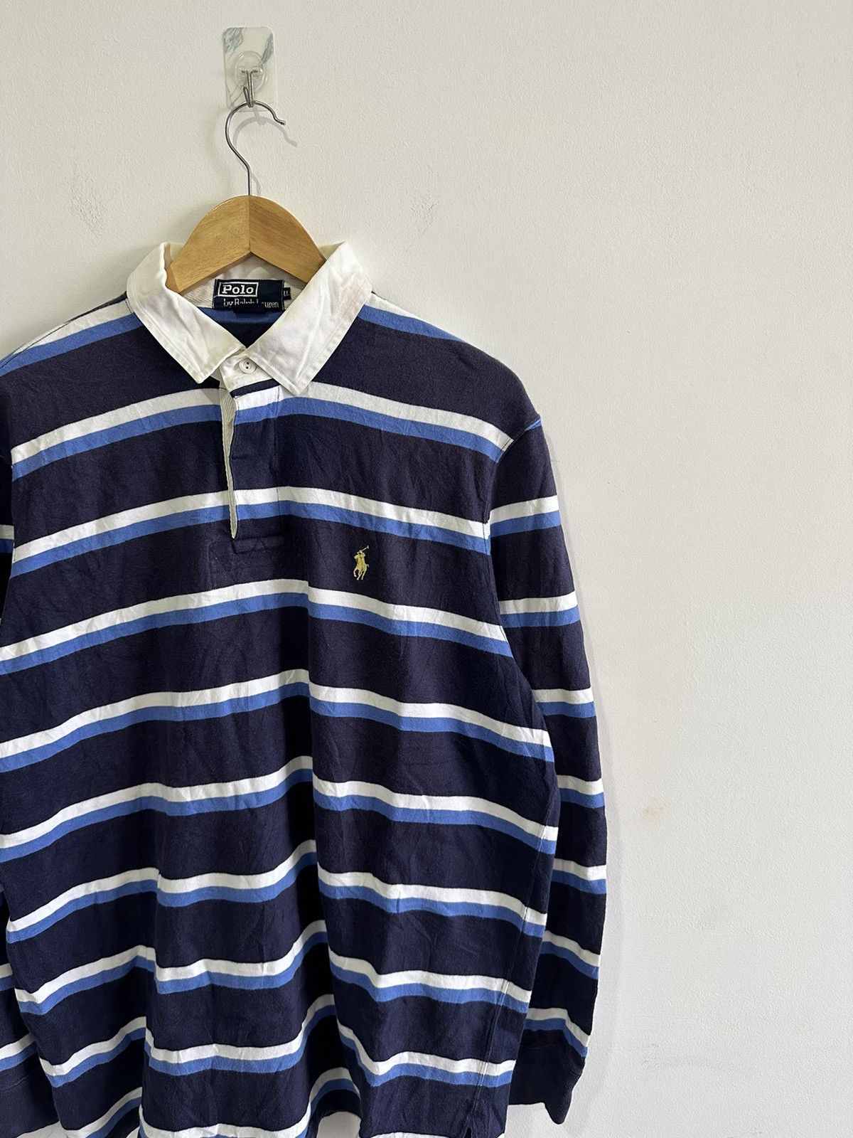 トップス Palace Elbow Stripe Rugby (S) Palace × Vintage Palace Elbow Stripe Rugby | Grailed