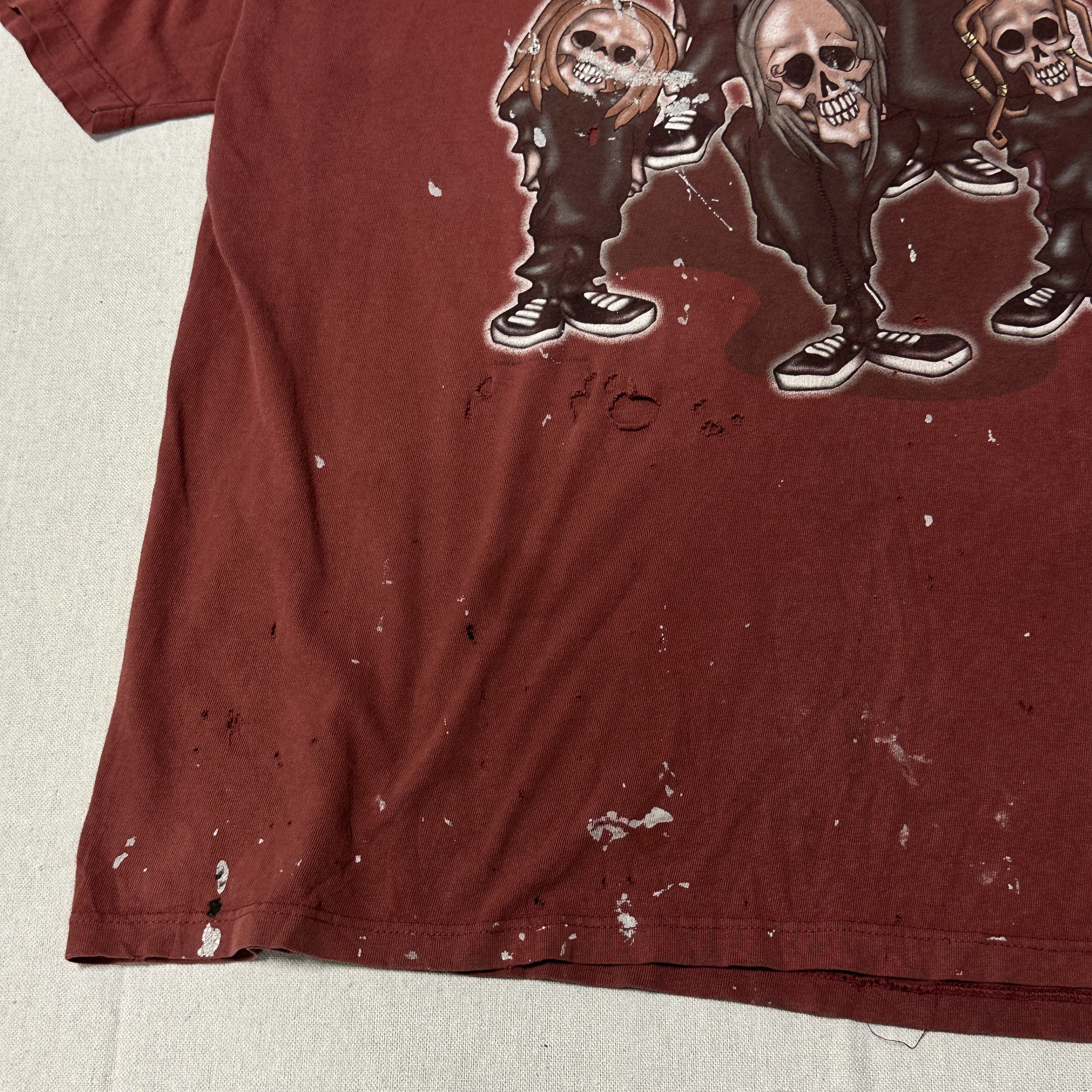 DRYKORN Vintage Korn Cartoon Graphic Band T-Shirt Size L 90s distressed Size US L / EU 52-54 / 3 - 3 Thumbnail
