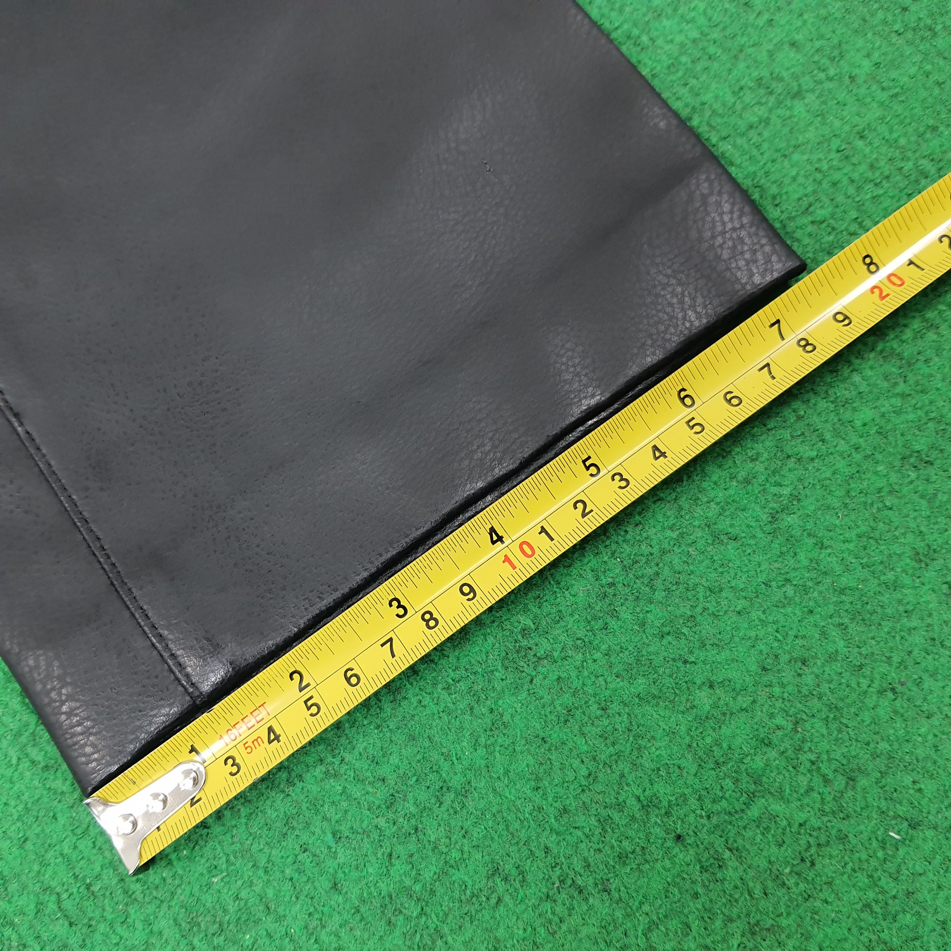 Marella Vintage Marella Tricot Designer Leather Pants C235N38 Size 28" / US 6 / IT 42 - 13 Thumbnail