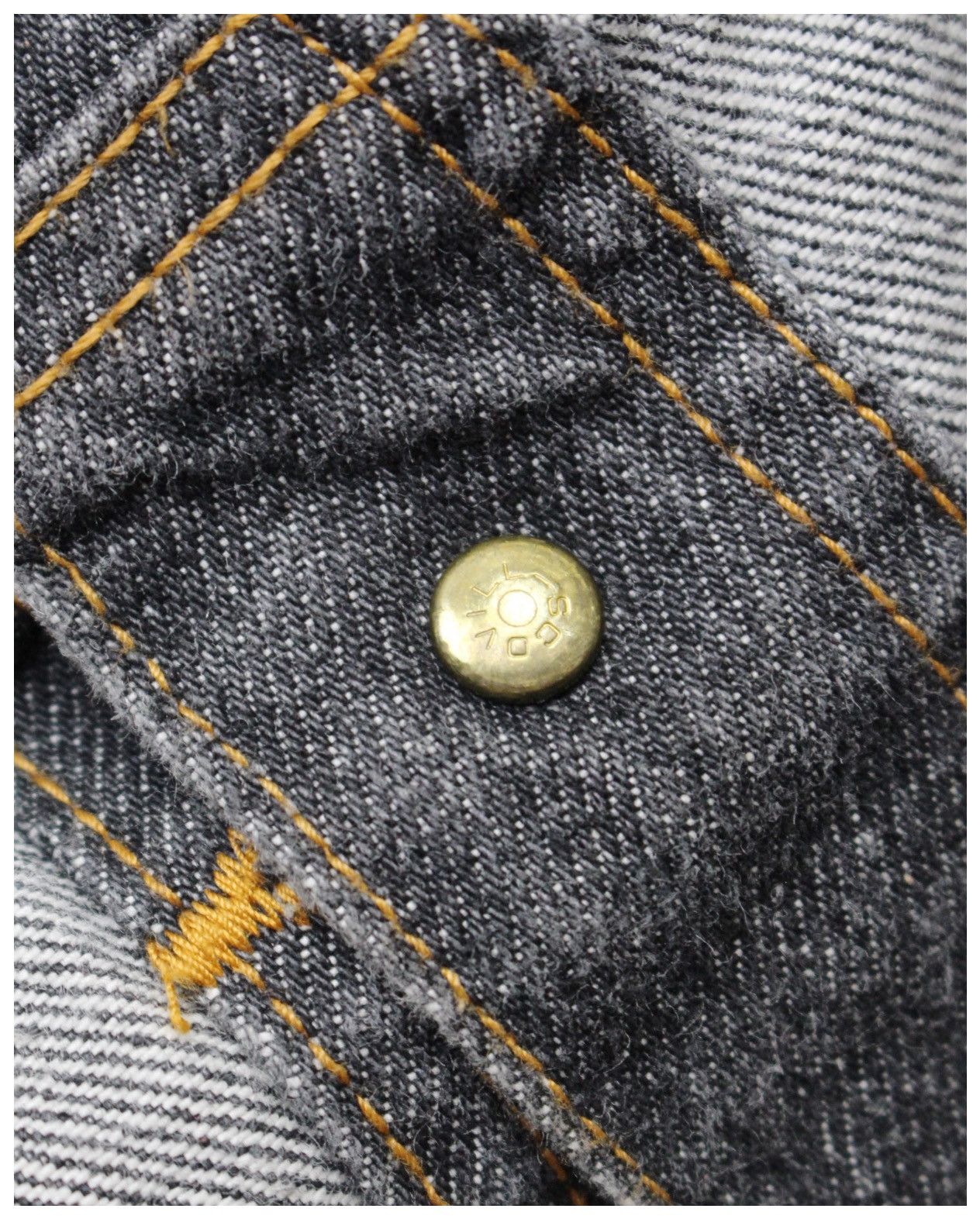 Hysteric Glamour 2000S C'EST RNA THE ABSURD PARTY TURQUOISE DENIM JACKET Size M / US 6-8 / IT 42-44 - 8 Thumbnail