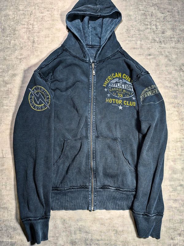 Affliction 2x oversize affliction hoodie reversibile Size US XXL / EU 58 / 5 - 7 Thumbnail