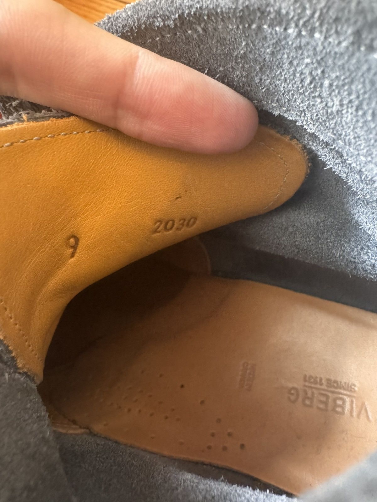Viberg Scout Boot - Gray Kudu Unfinished Roughout Size US 9 / EU 42 - 10 Thumbnail