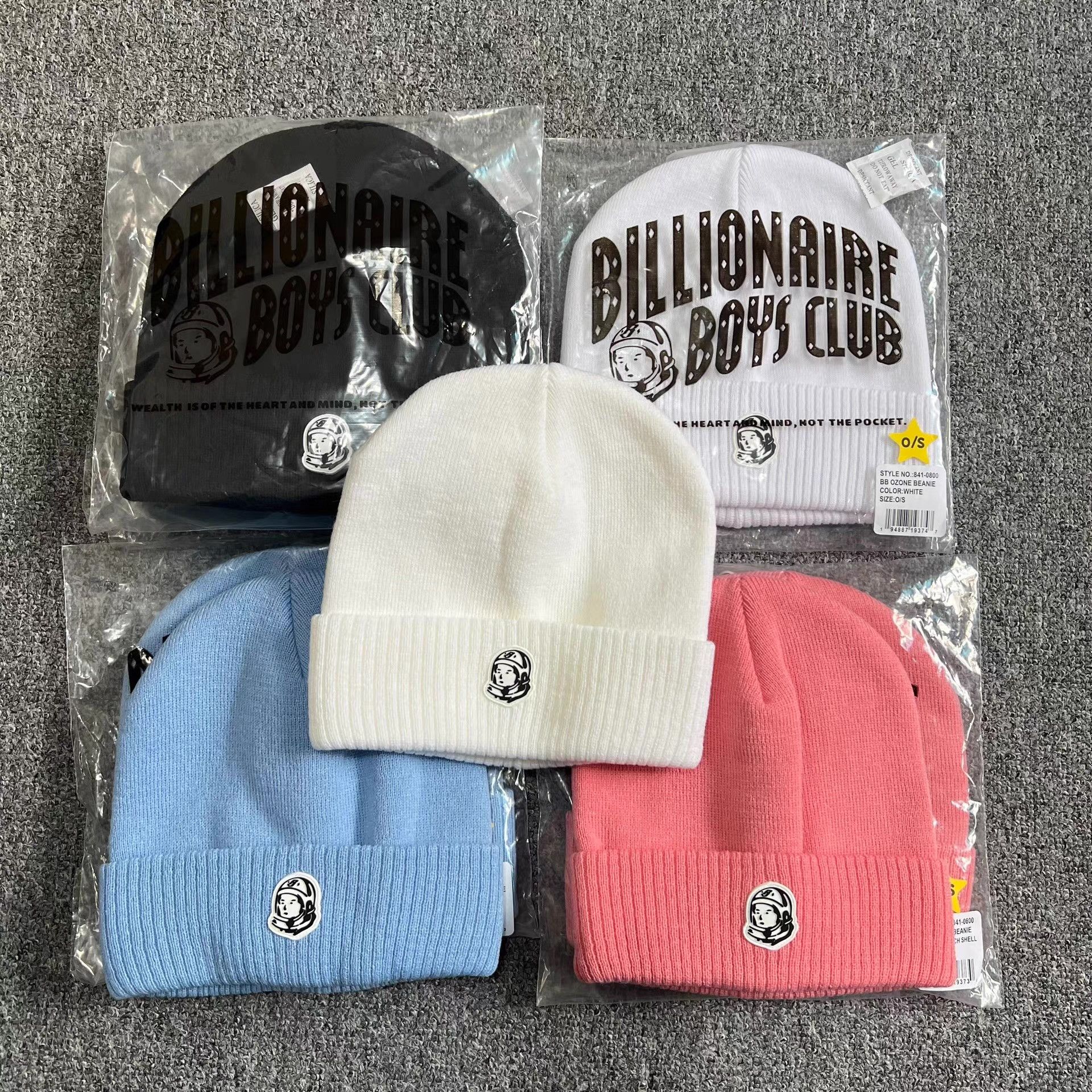 Billionaire Boys Club BBC US Classic AstronautHead RubberPatch Knitted Beanie Q7 Size ONE SIZE - 1 Thumbnail