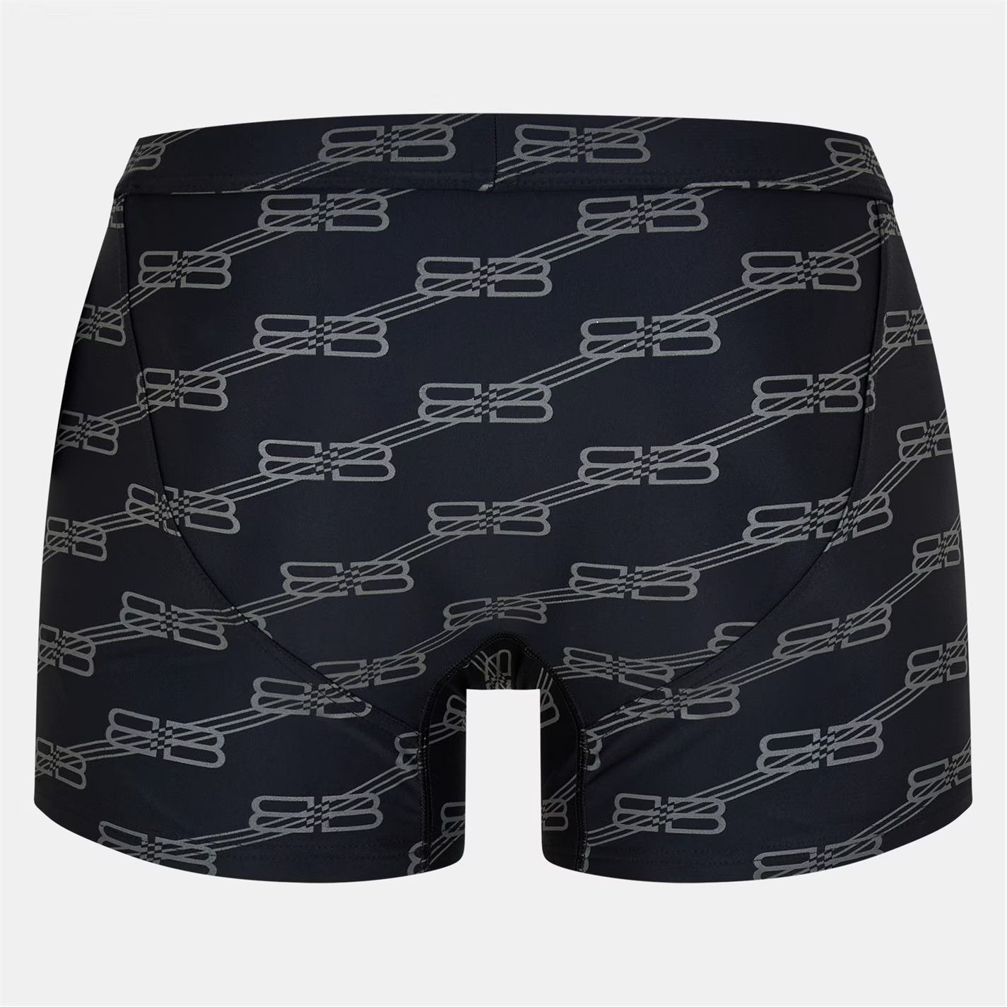 Balenciaga o1g2r1mq0226 Quick Drying Swim Shorts In Black/Grey Size US 28 / EU 44 - 2 Thumbnail