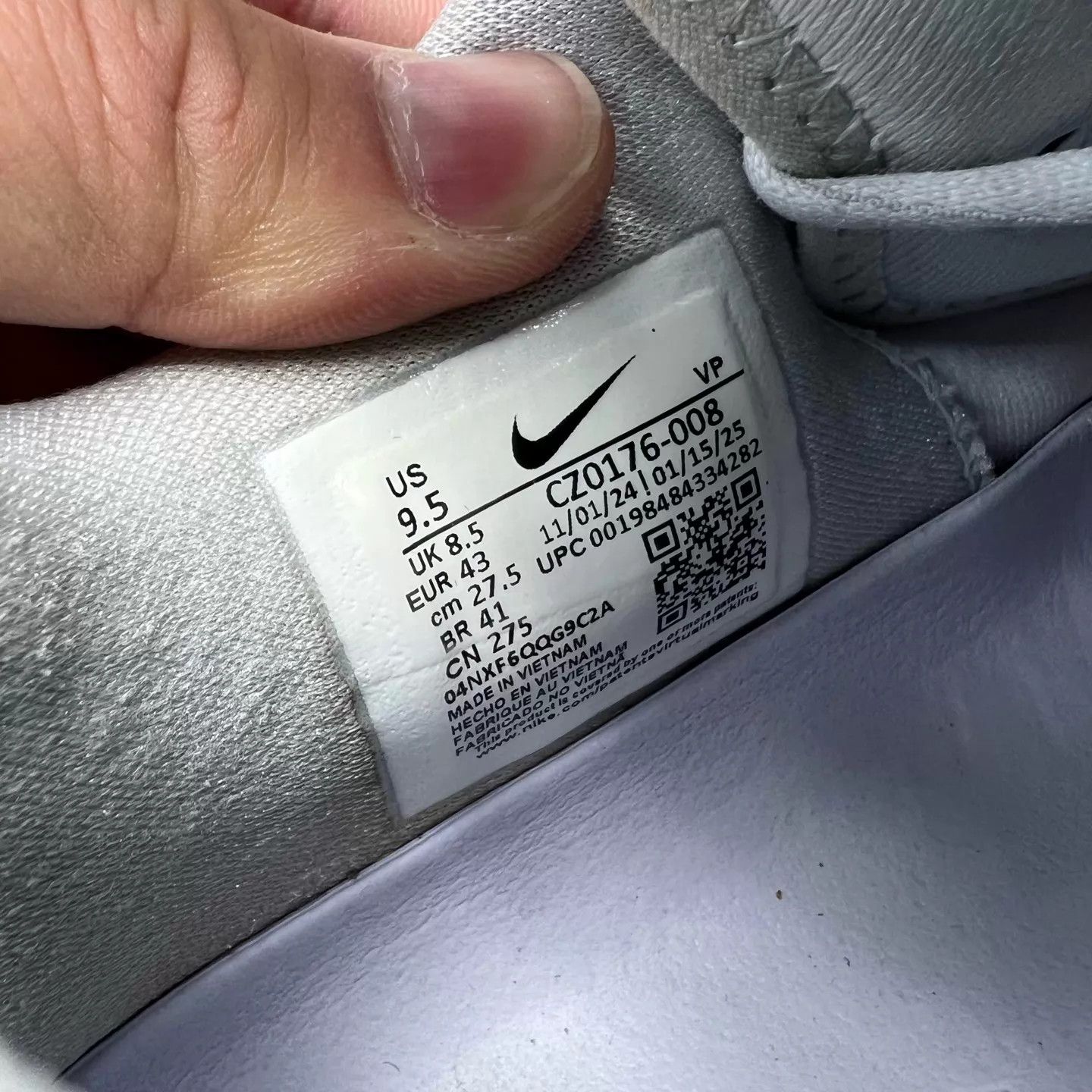 Nike GT Cut White/Pink 43 Near Mint With Box Size US 9.5 / EU 42-43 - 6 Thumbnail