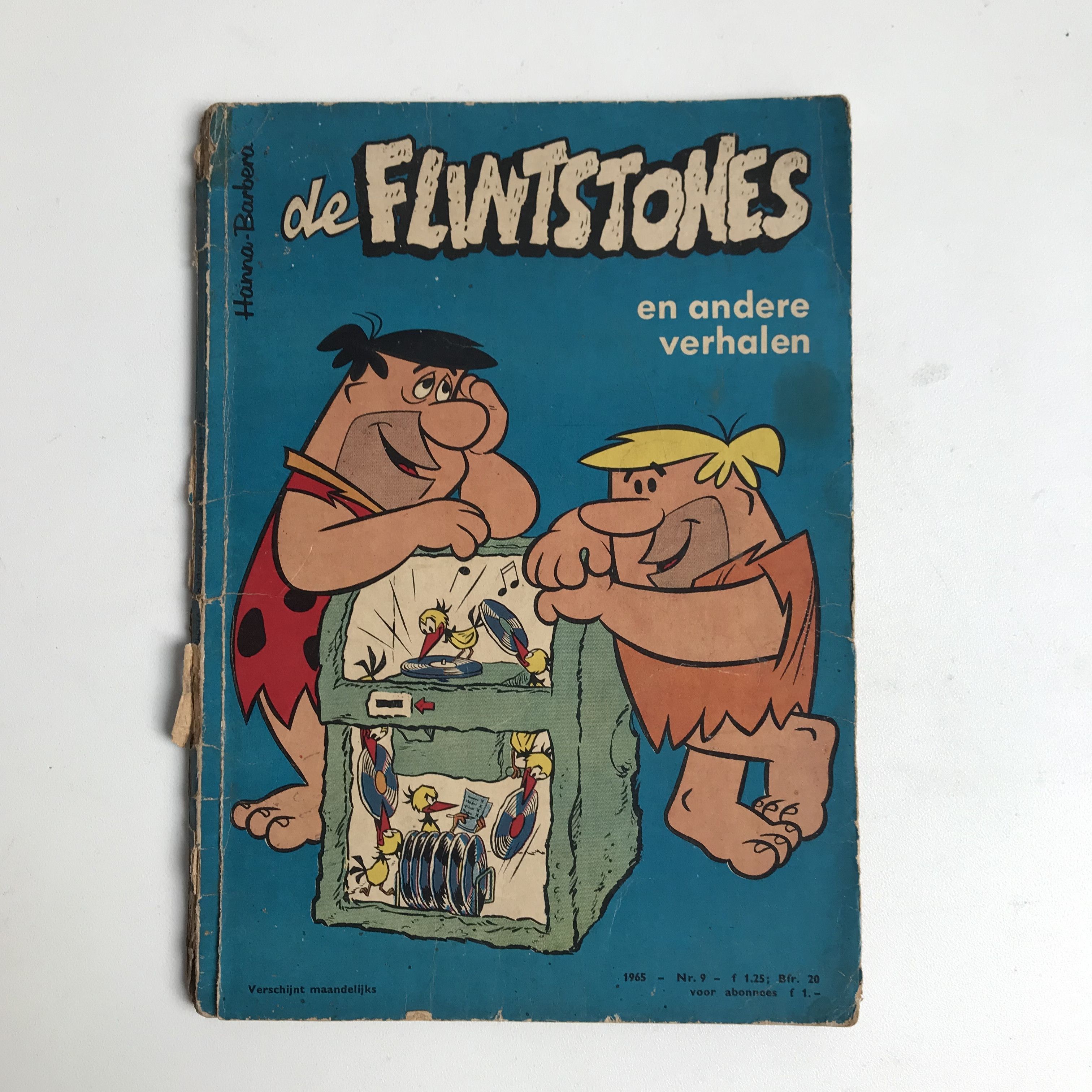 Vintage Vintage Hanna Barbera DE FLINTSTONES EN ANDERE VERHALEN Size ONE SIZE - 1 Thumbnail