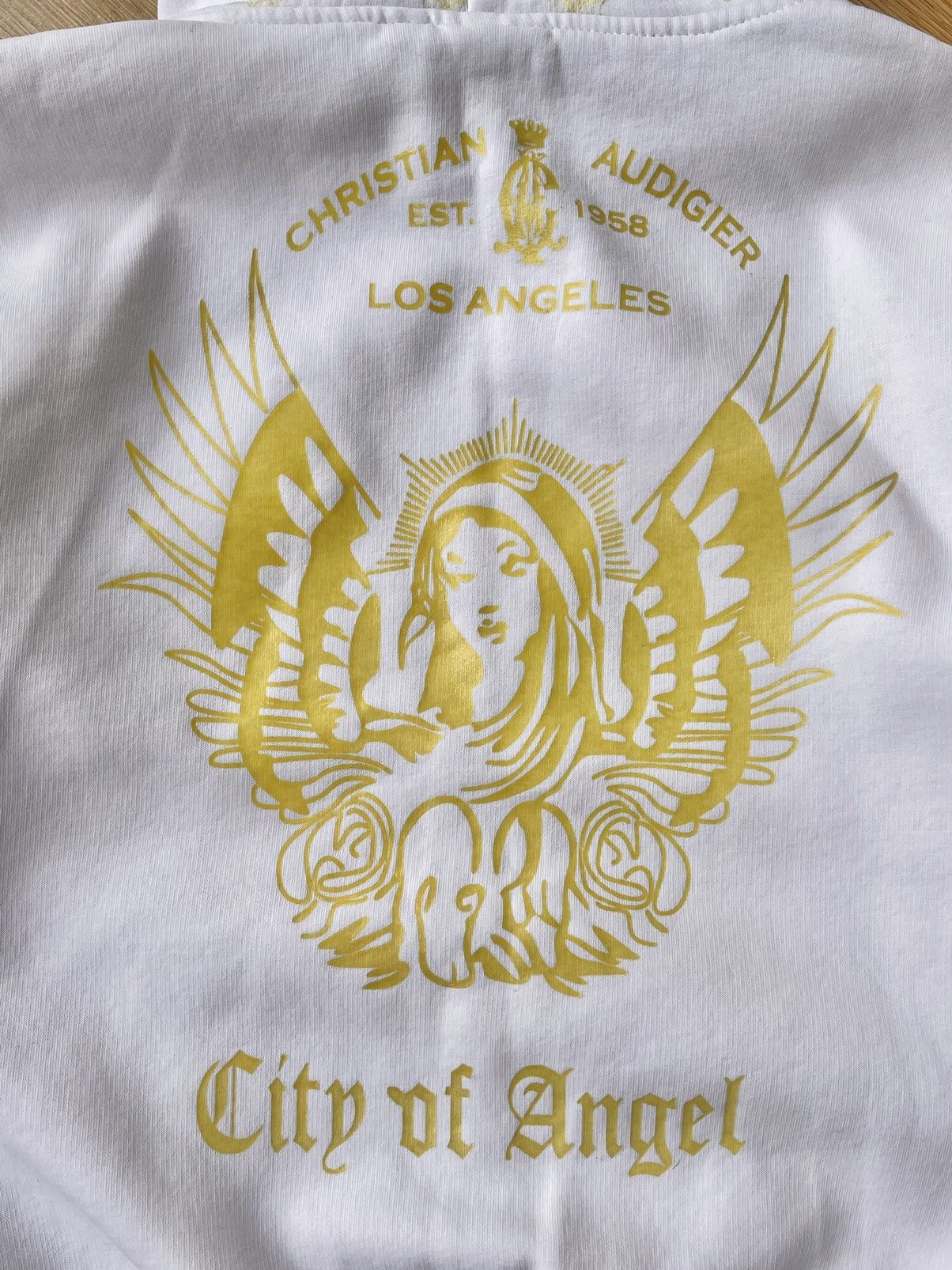 Christian Audigier Vintage Christian Audigier Logo Zip Up Hoodie Ed Hardy Y2K Size US S / EU 44-46 / 1 - 21 Thumbnail