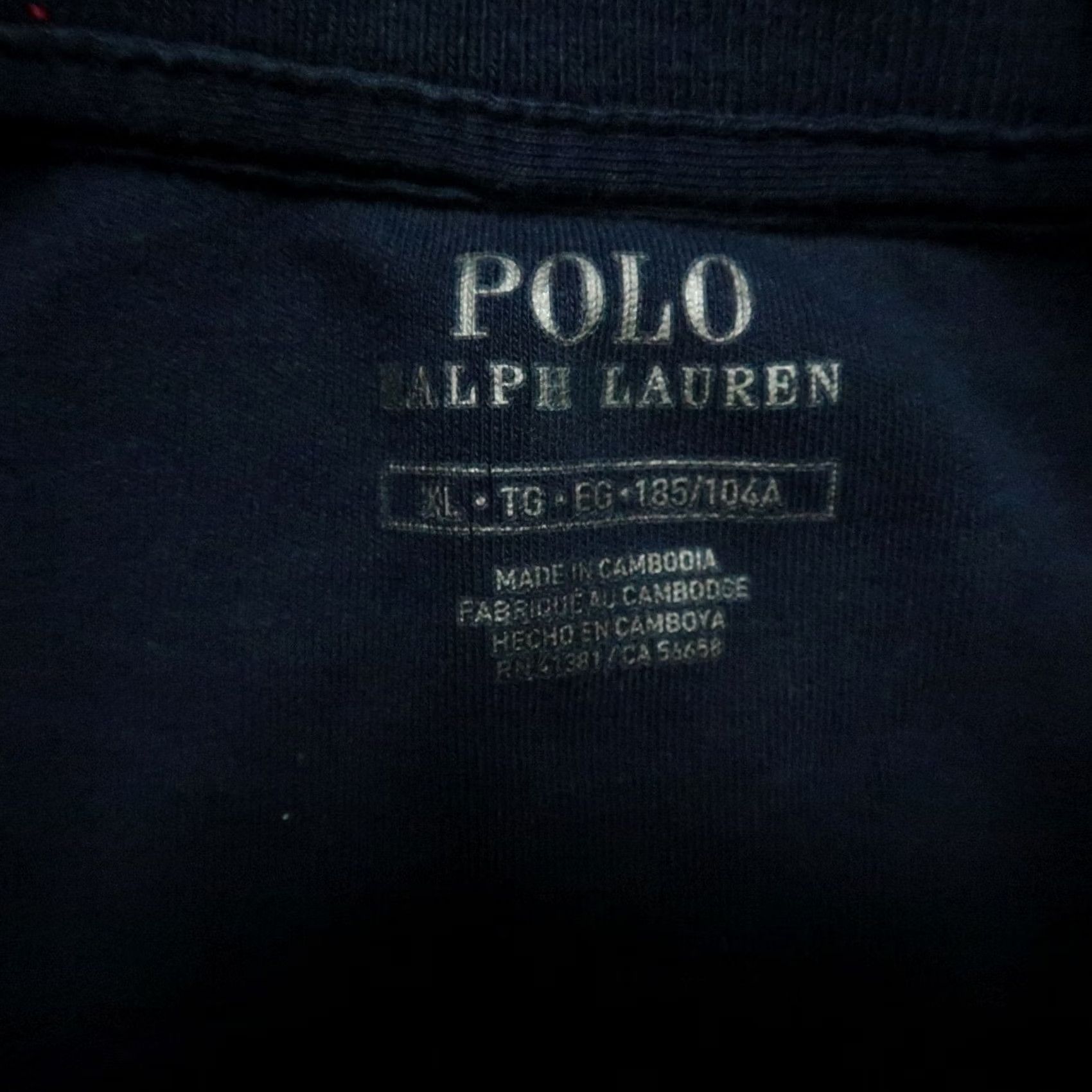 Polo Ralph Lauren Polo Ralph Lauren Jacket Mens XL Blue White Full Zip Pockets Bomber Sweat Stadium Casual Workwear Size US XL / EU 56 / 4 - 3 Thumbnail