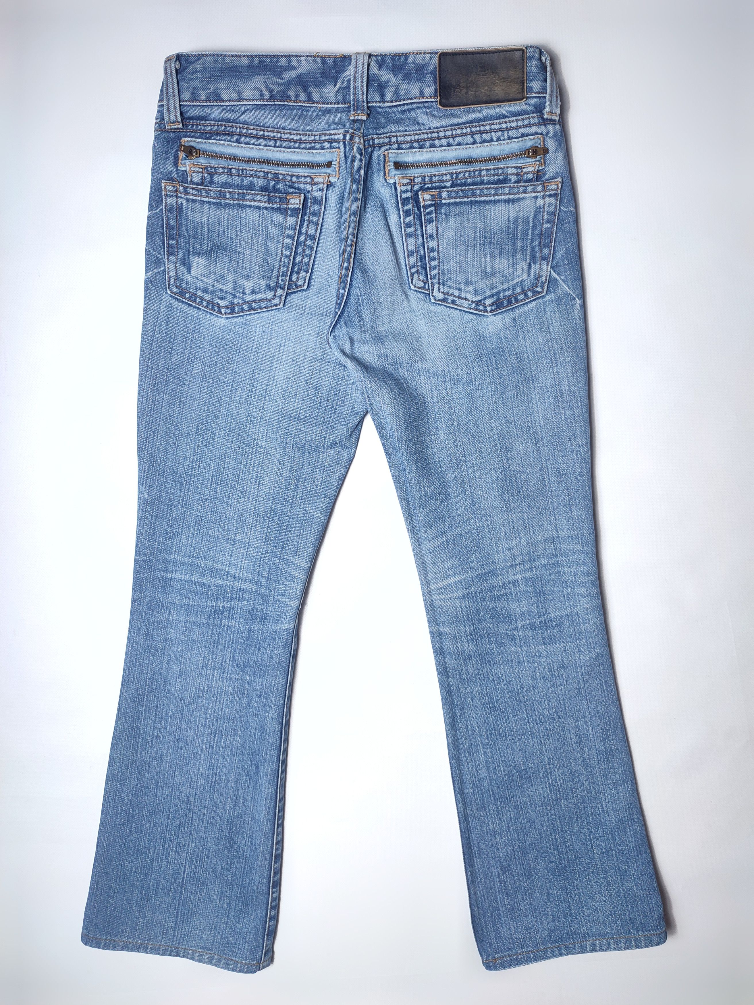 MOUSSY Black by Moussy Japanese Denim Flared Jeans Size 26" / US 2 / IT 38 - 4 Thumbnail